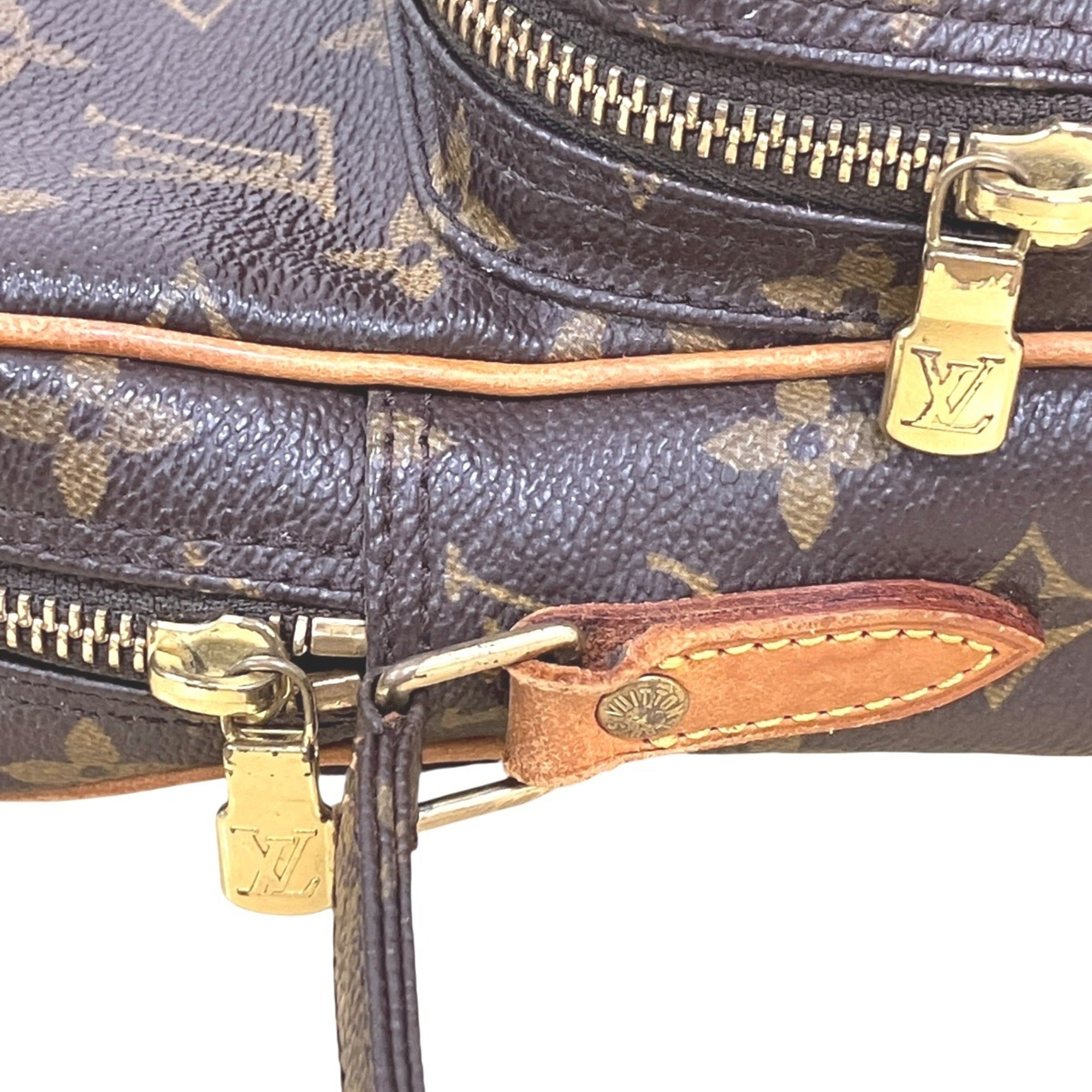 Louis Vuitton Brown Galle Monogram Monogram Shoulder Bag (Pre-Owned)