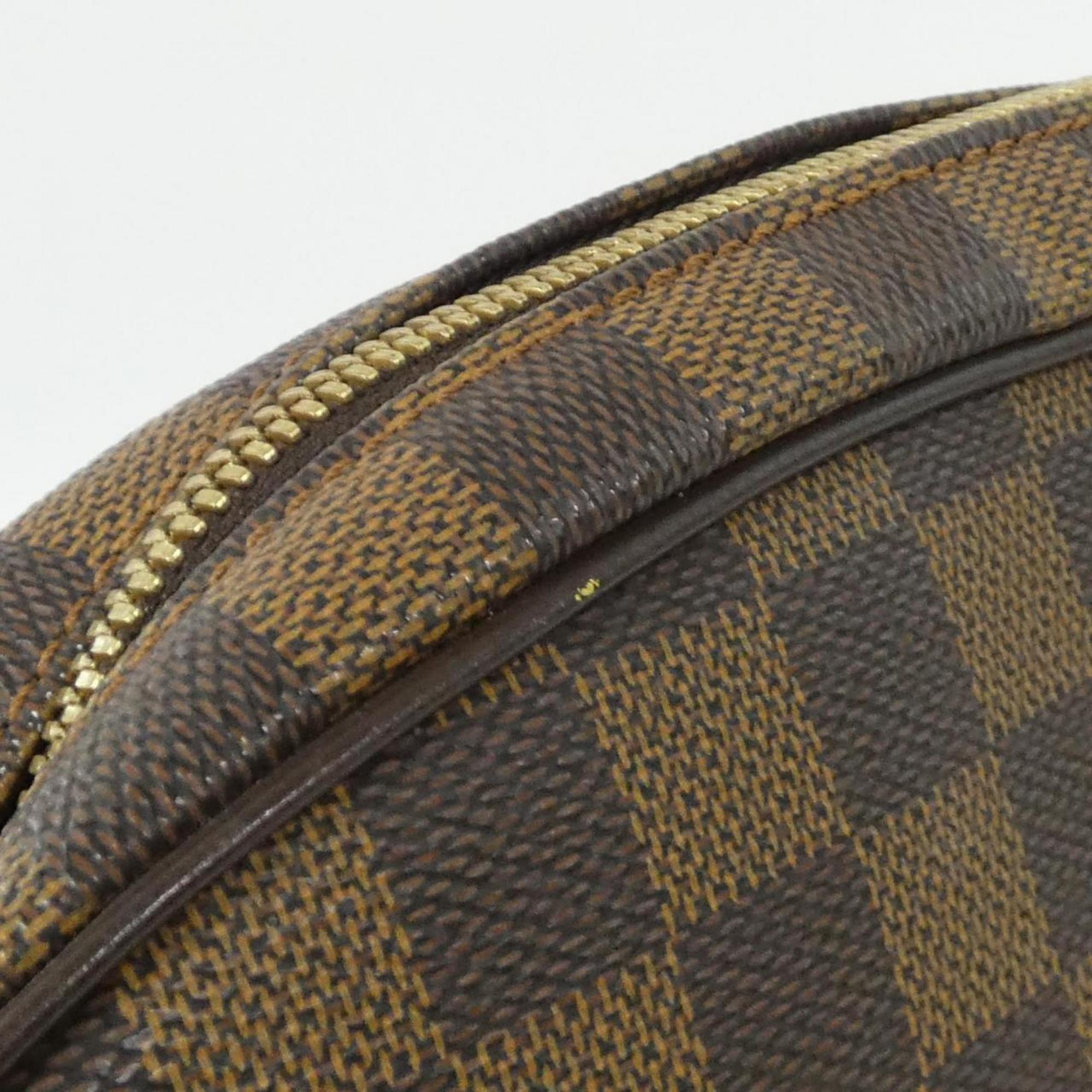 Louis Vuitton Ebene Coated Canvas Shoulder Bag (Pre-Owned)