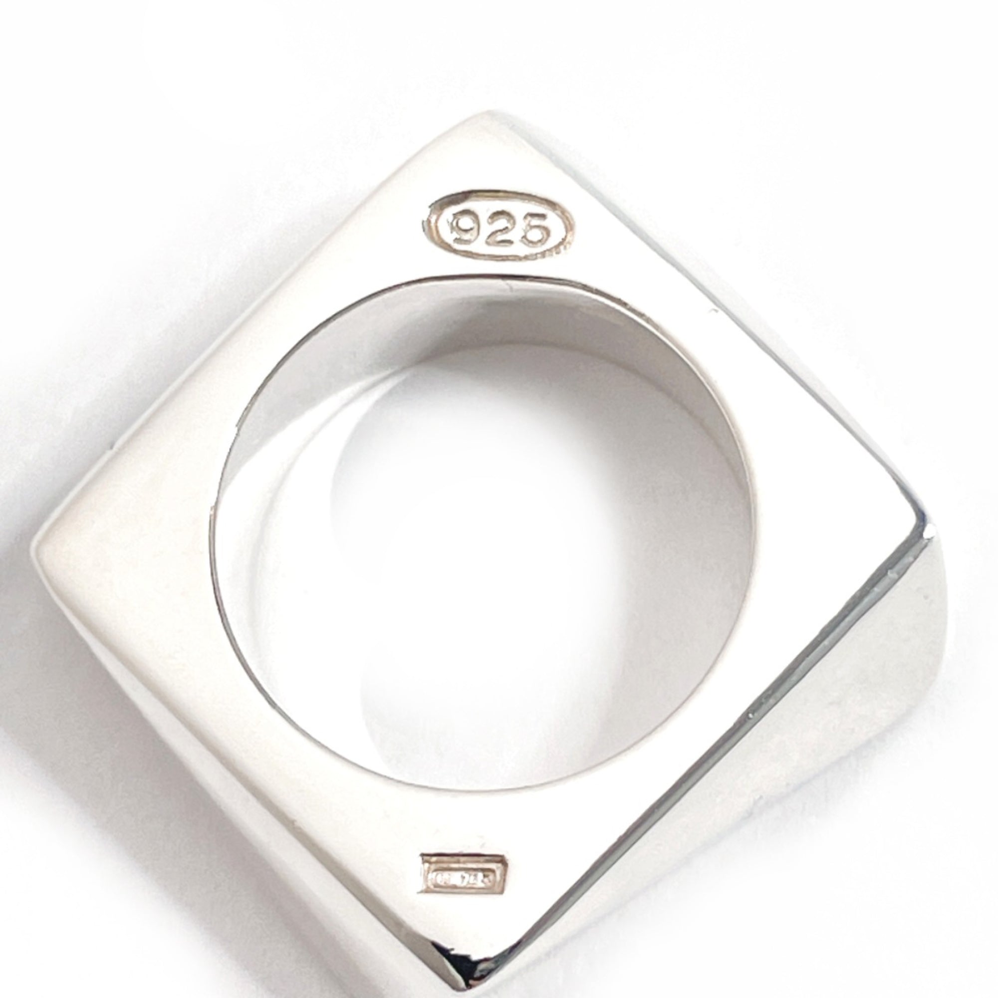 Salvatore Ferragamo Silver Silver 925 Band Ring (Pre-Owned)