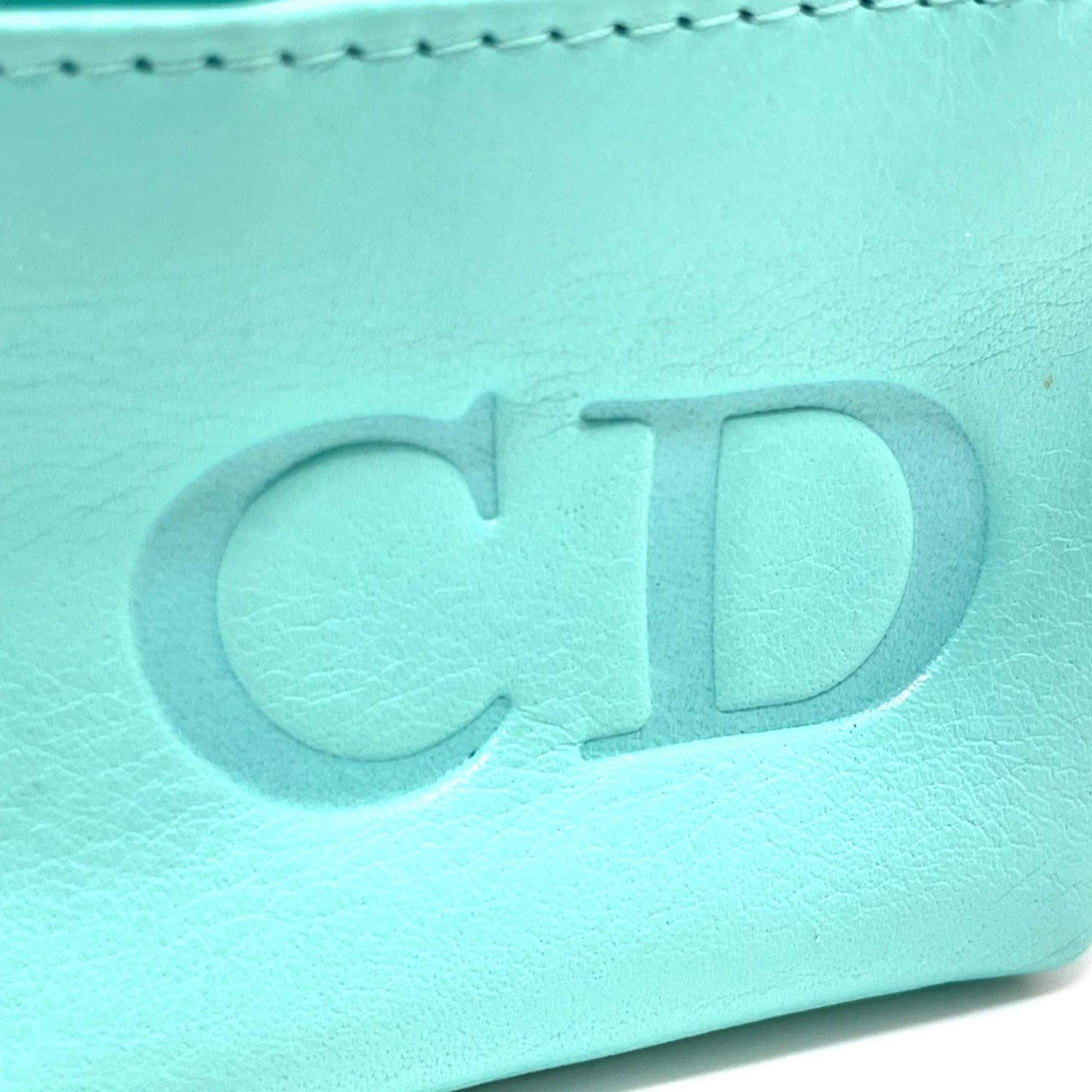 Christian Dior Blue Leather Handbag (Pre-Owned)