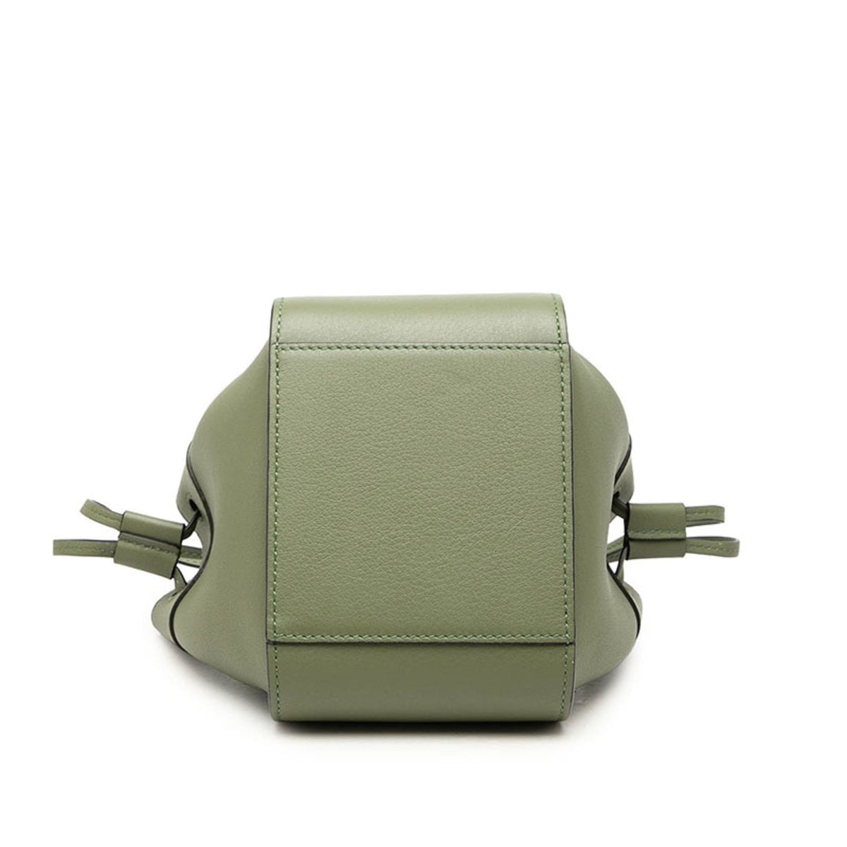 Loewe Hammock Green Leather Handbag Shoulder Bag (Pre-Owned)