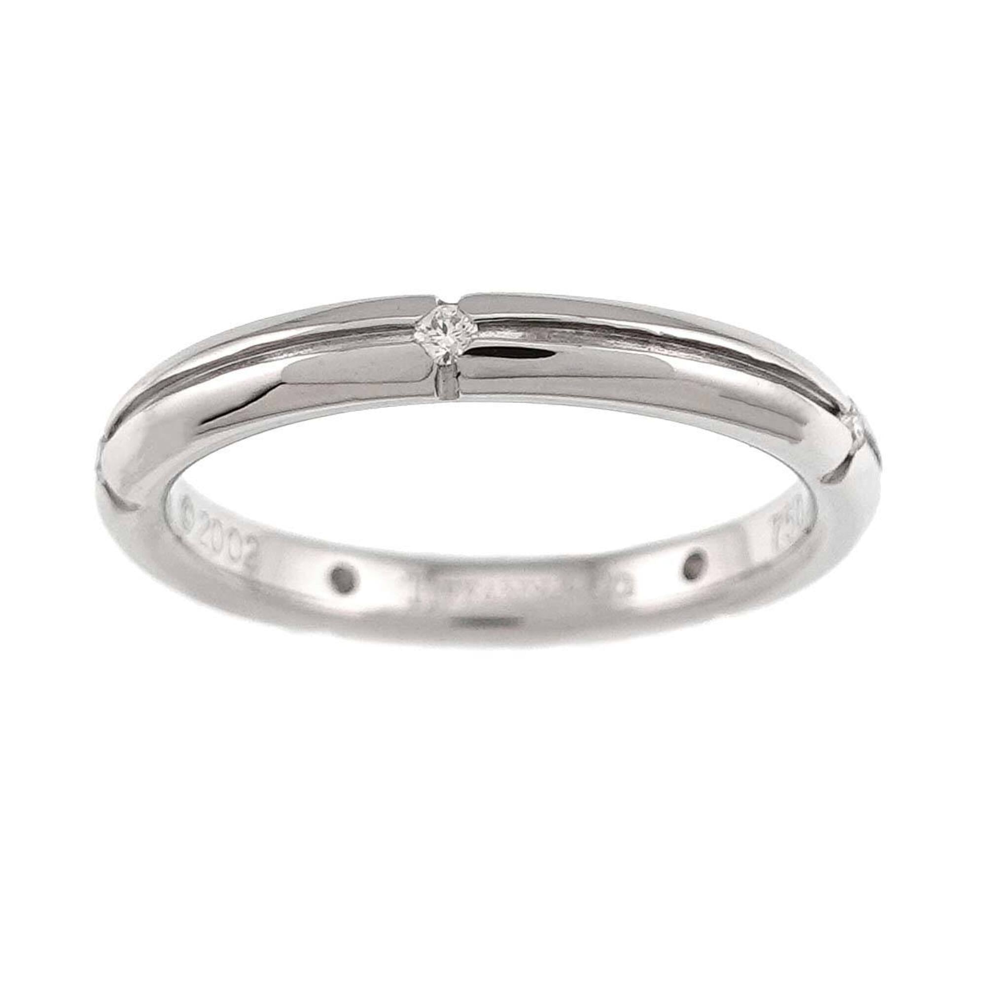 Tiffany White Gold (18K) Band Ring (Pre-Owned)