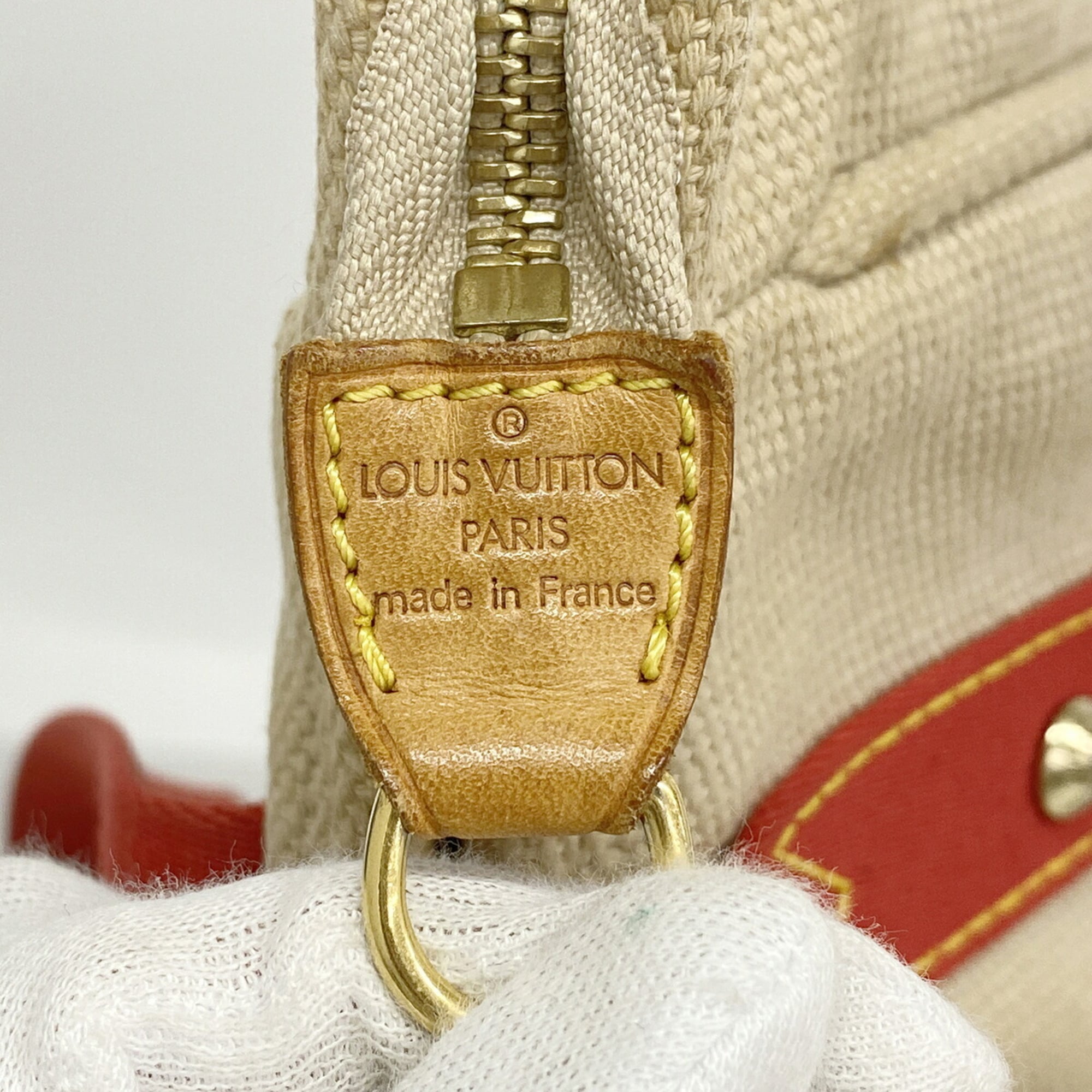Louis Vuitton Beige Tote Bag (Pre-Owned)