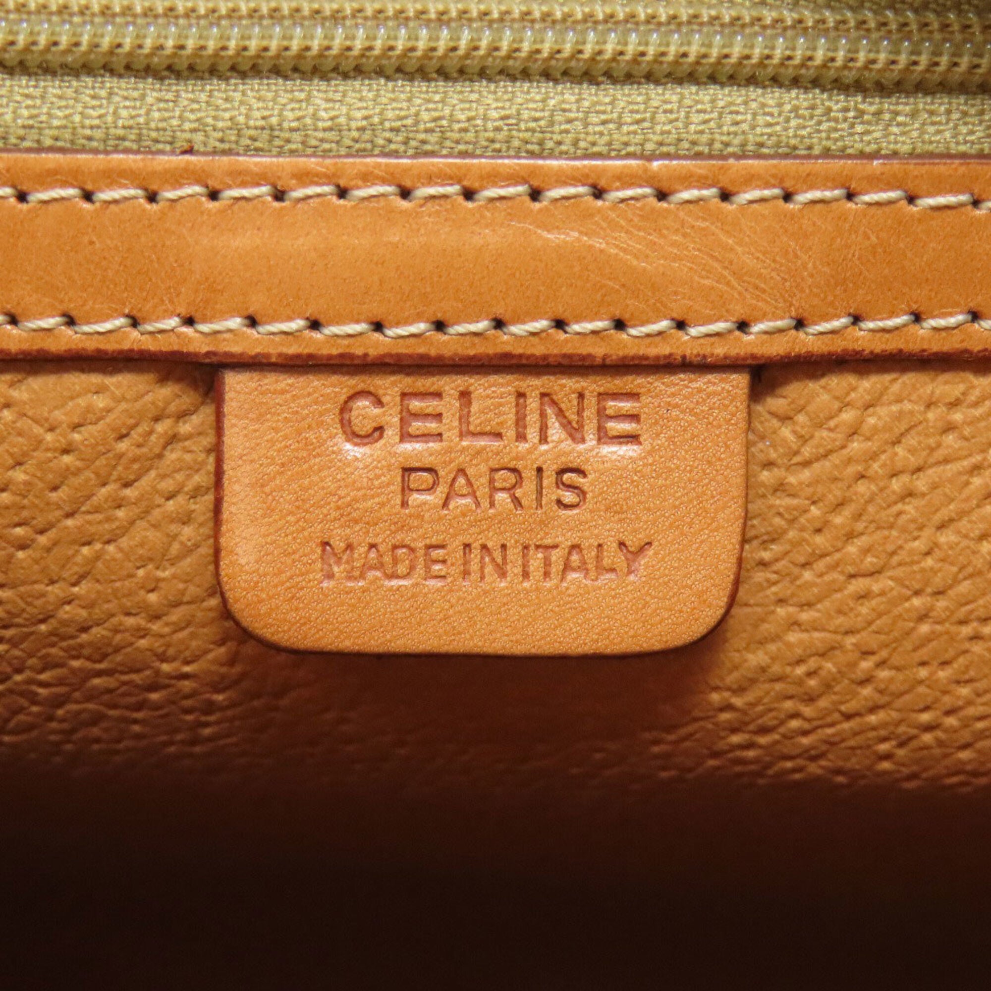Celine Macadam Brown Pvc Handbag (Pre-Owned)