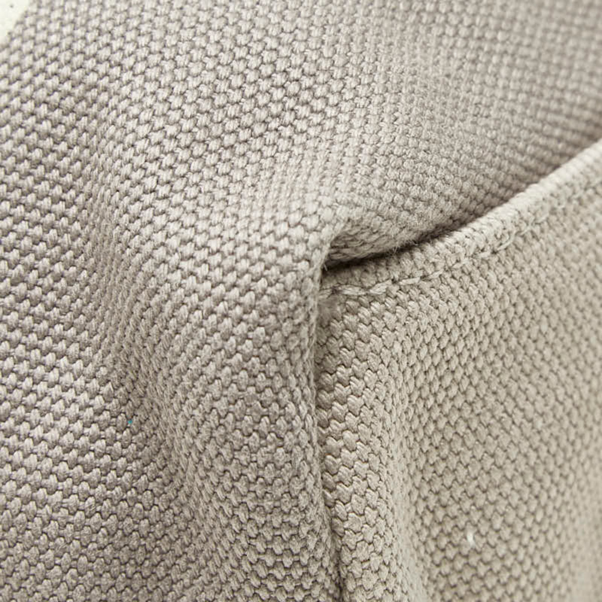 Louis Vuitton Gray Cotton Canvas Shoulder Bag Tote Bag (Pre-Owned)