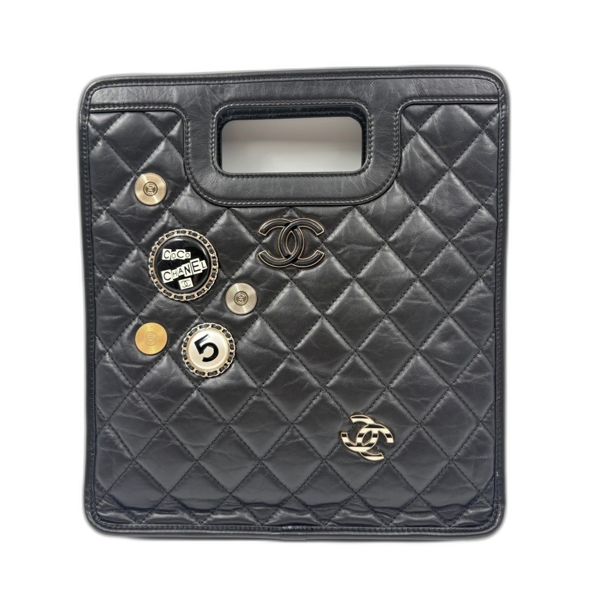 Chanel Black Handbag (Pre-Owned)