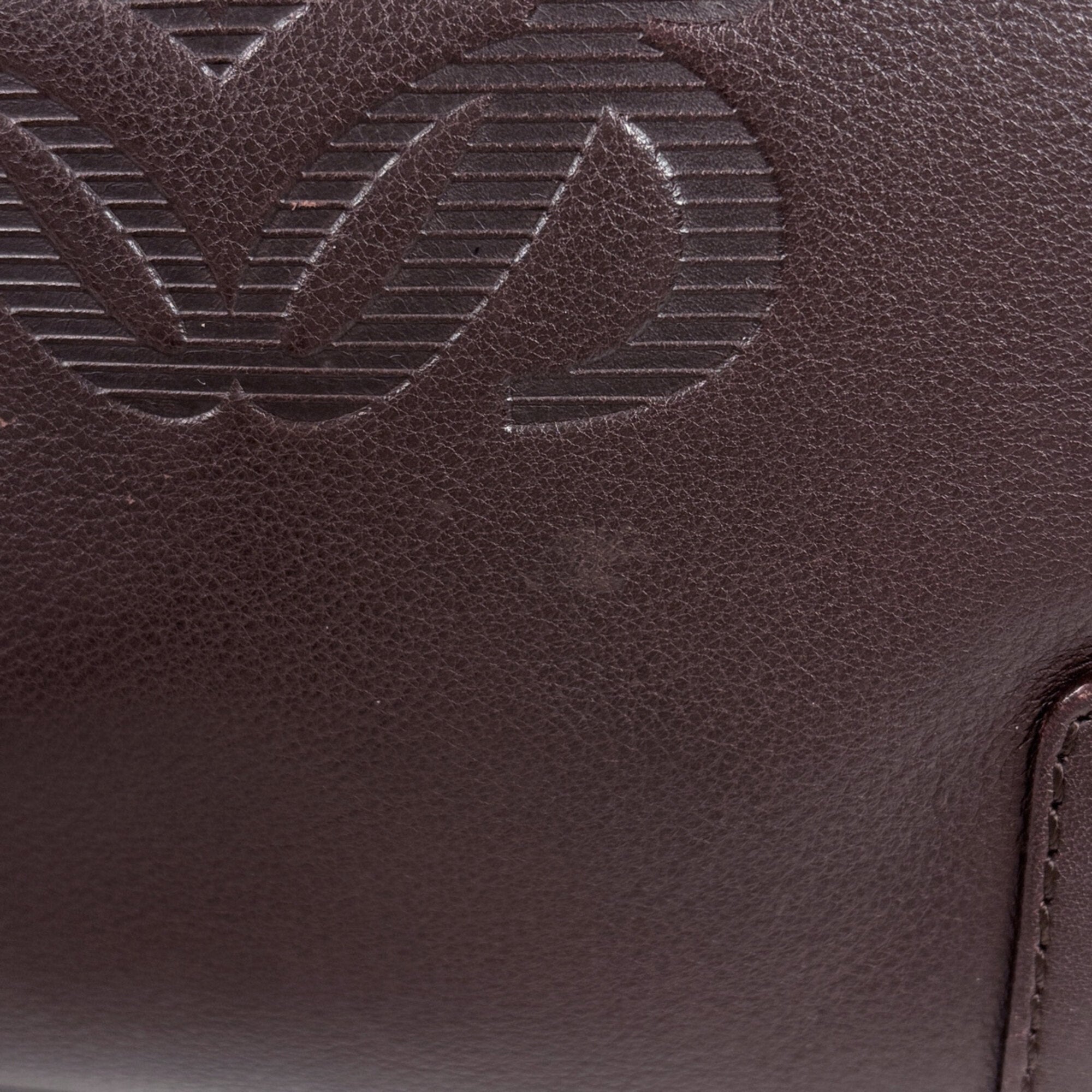 Loewe Brown Leather Handbag Tote Bag (Pre-Owned)