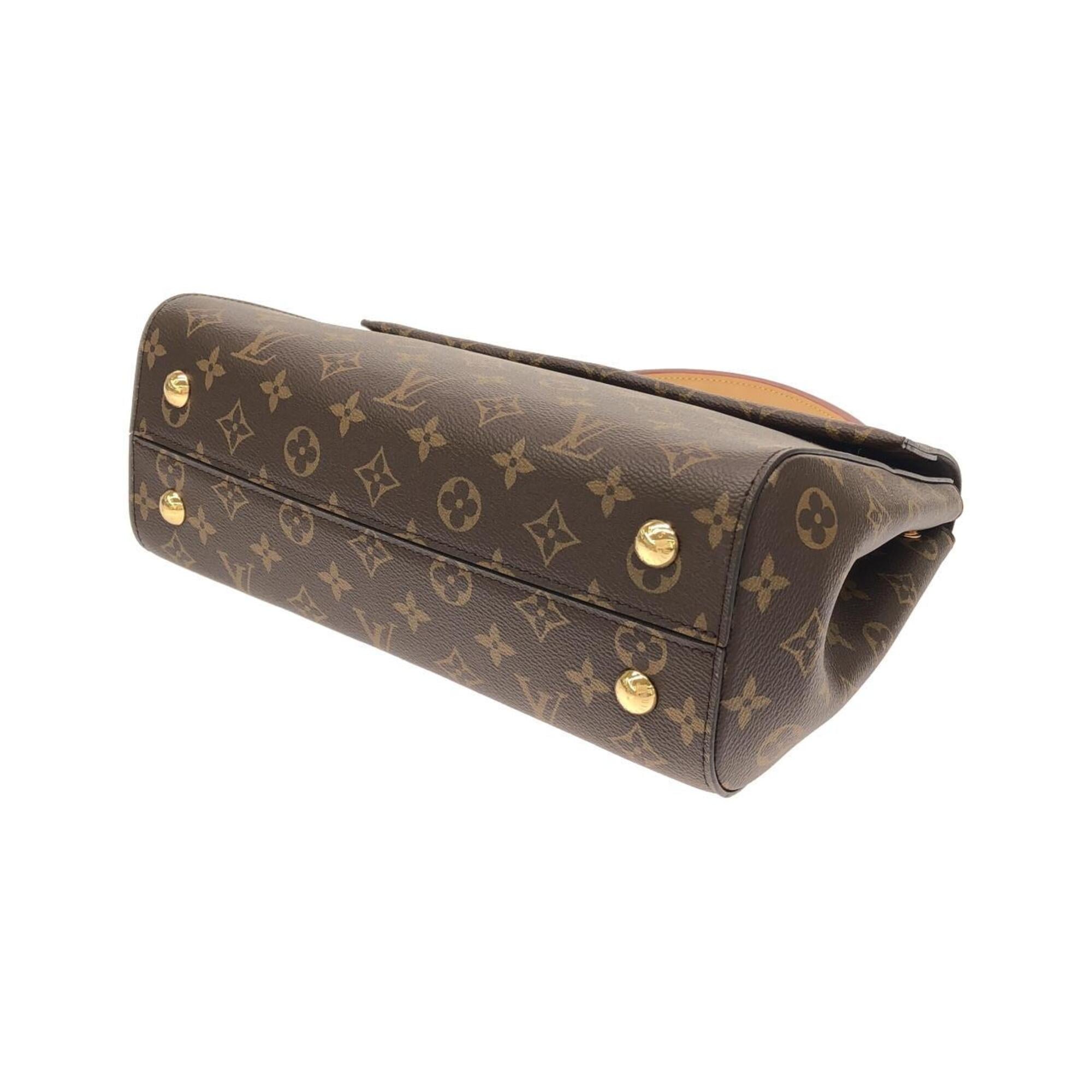 Louis Vuitton Brown Coated Canvas Handbag (Pre-Owned)