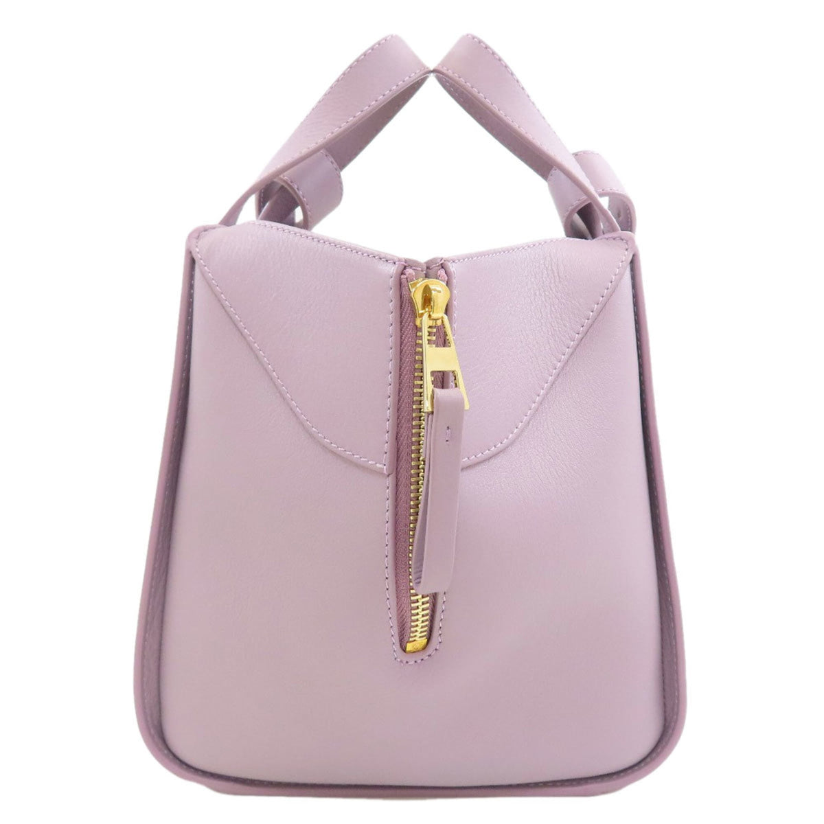 Loewe Hammock Purple Leather Handbag (Pre-Owned)