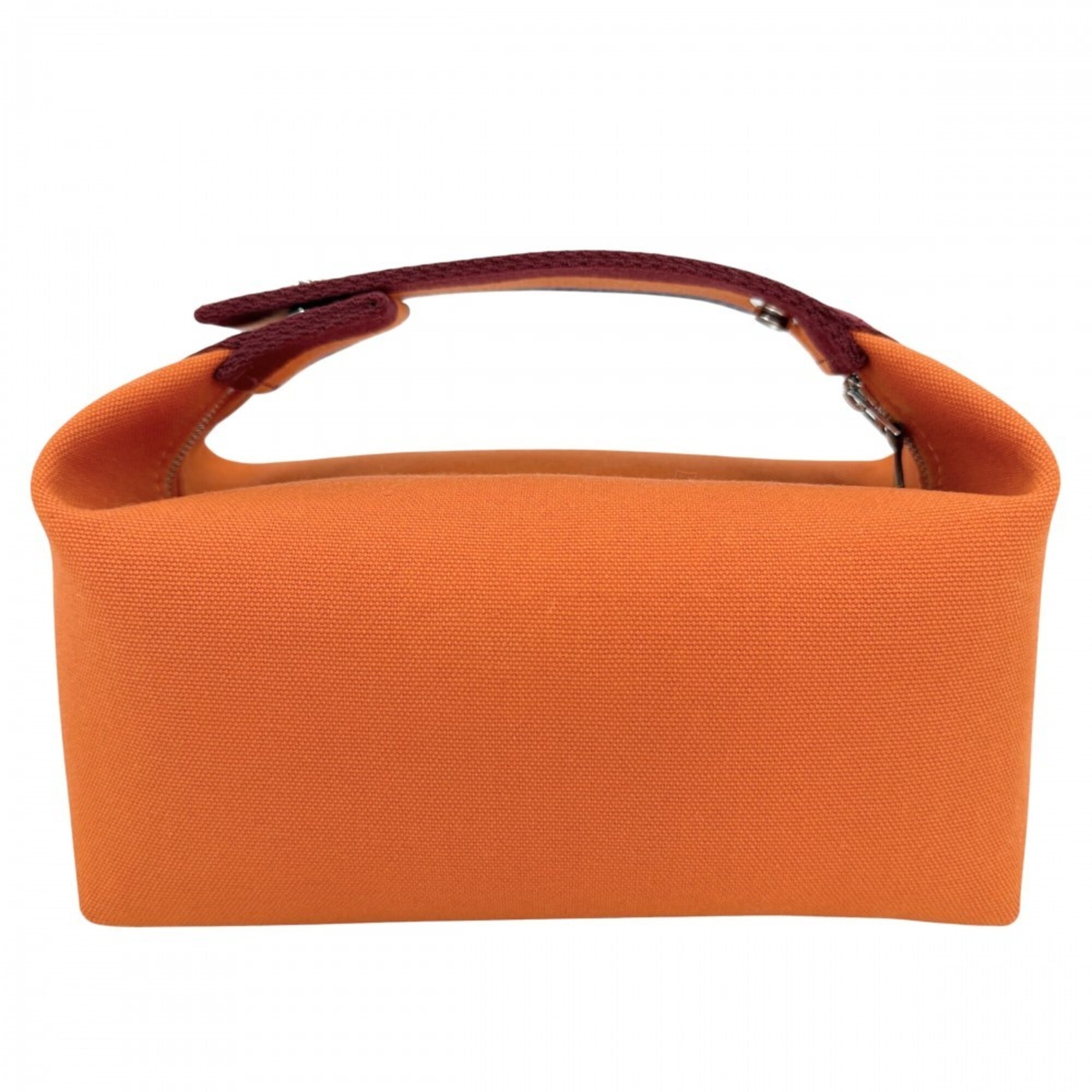 Hermes Orange Cotton Handbag Pouch (Pre-Owned)
