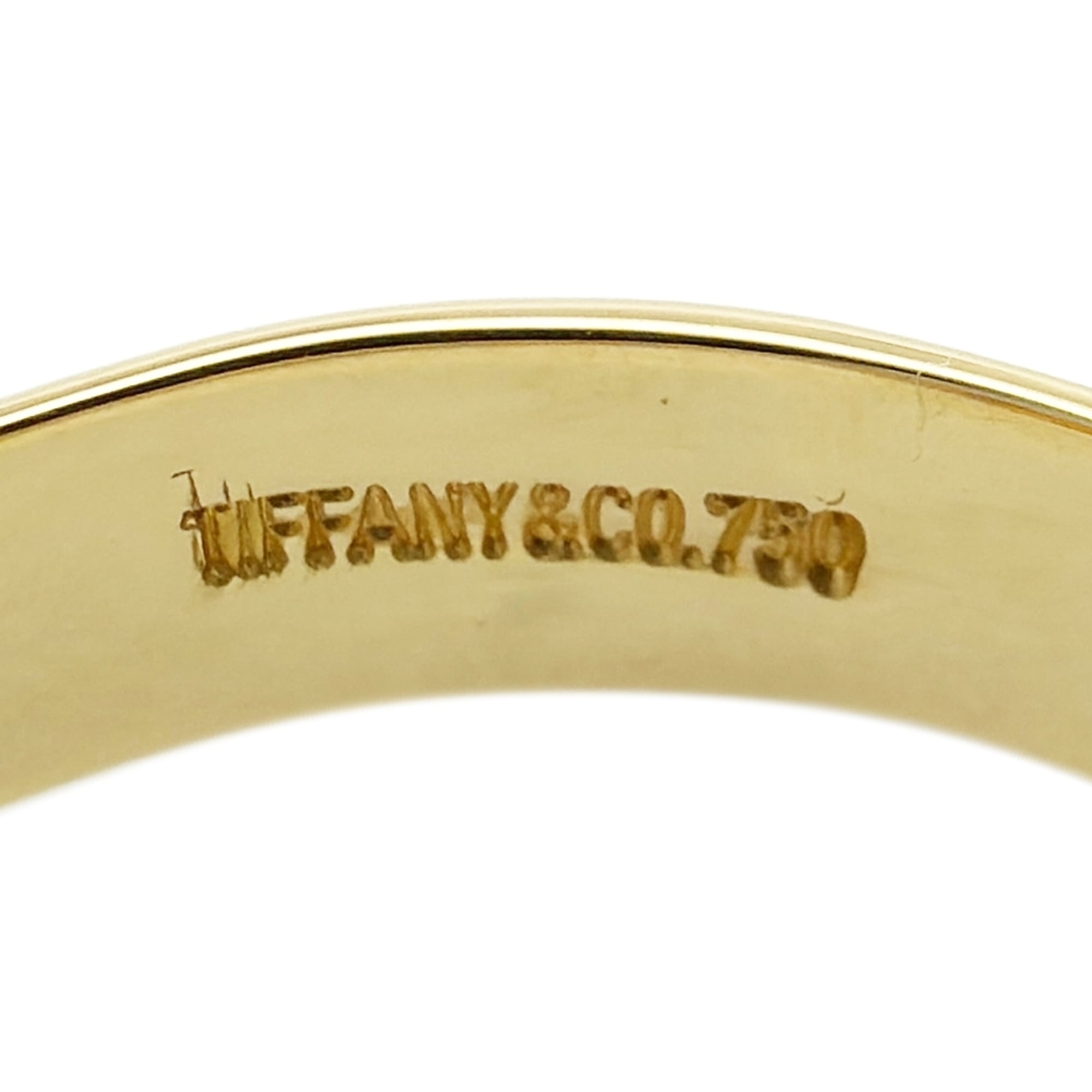 Tiffany Stacking Yellow Gold (18K) Band Ring (Pre-Owned)