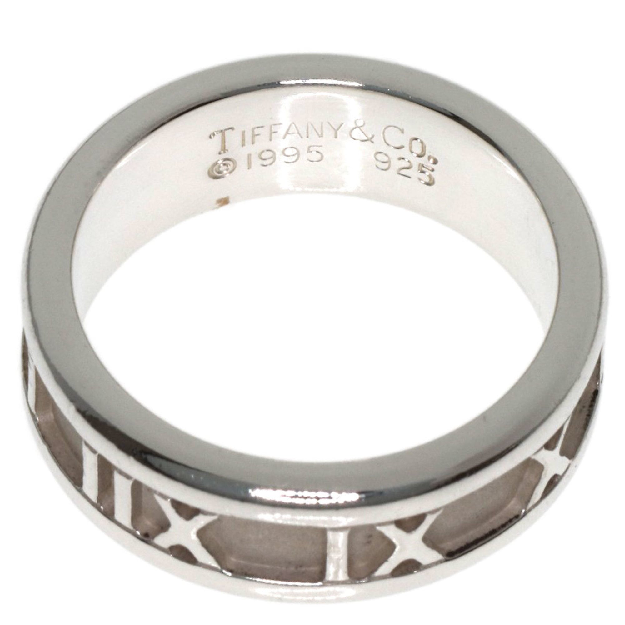 Tiffany Silver Silver Band Ring (Pre-Owned)