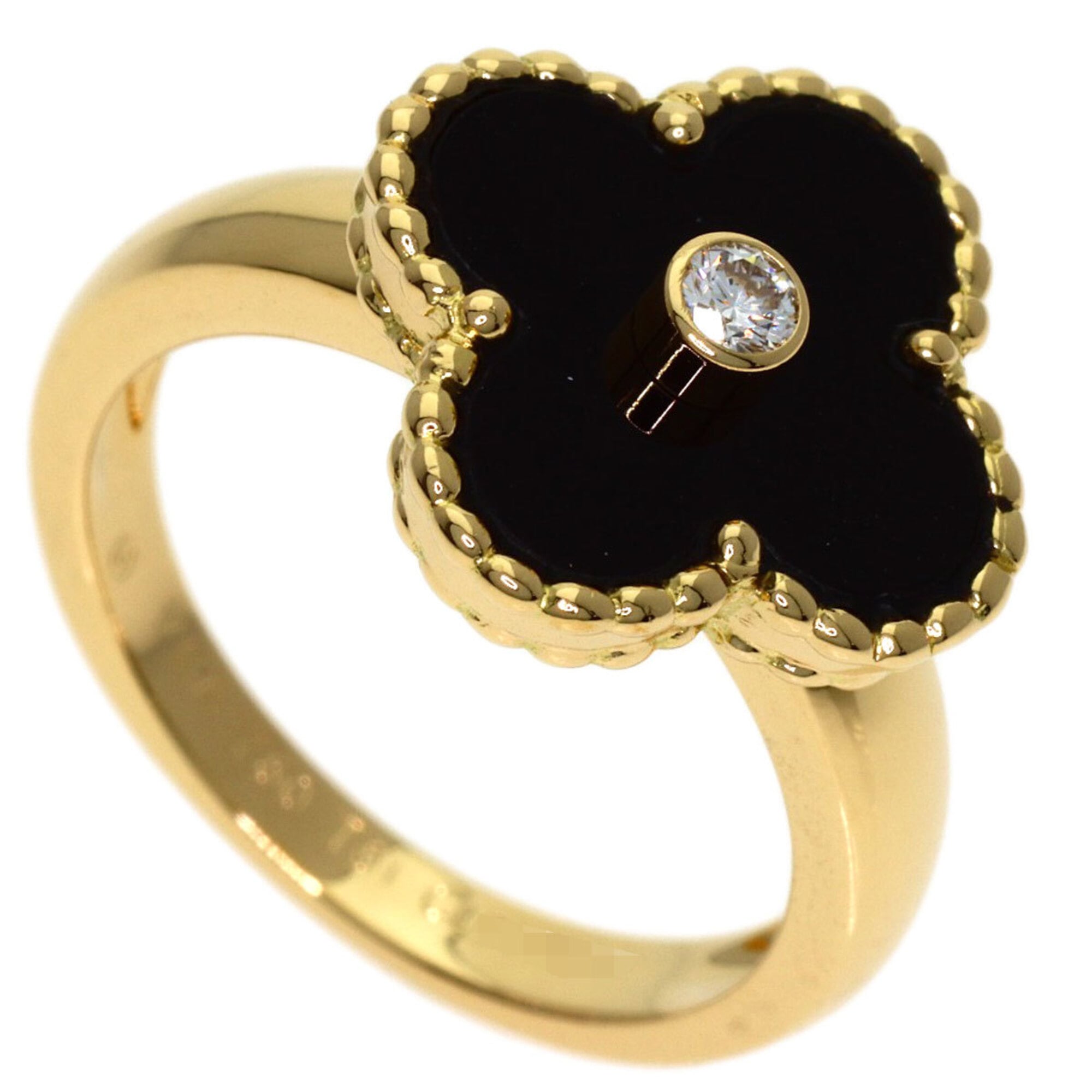 Van Cleef & Arpels Yellow Gold (18K) Band Ring (Pre-Owned)