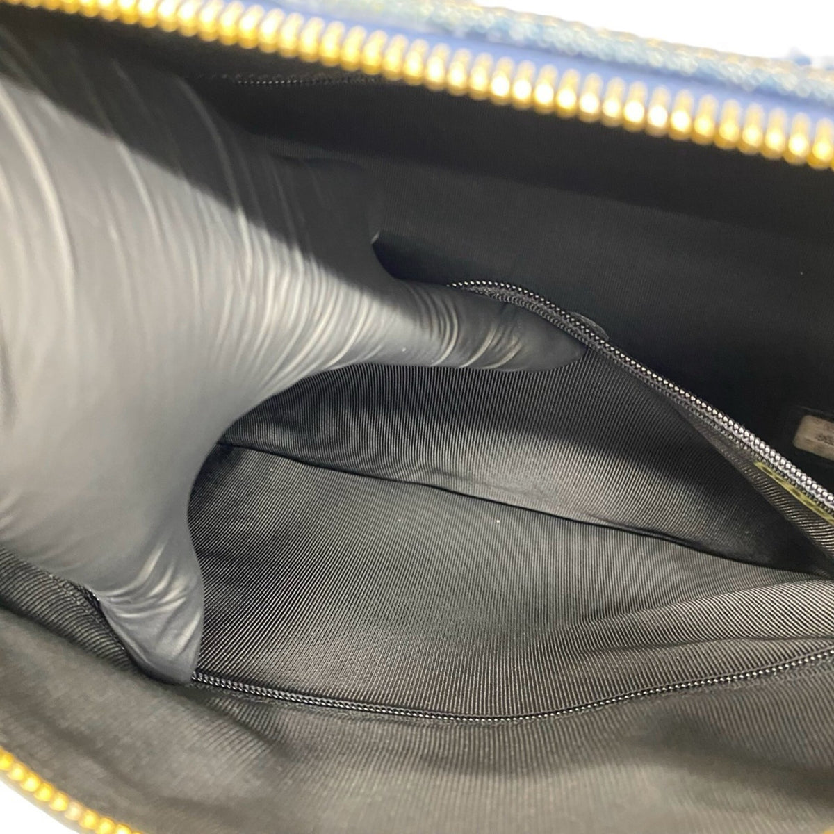 Chanel Denim Blue Denim Handbag Shoulder Bag (Pre-Owned)
