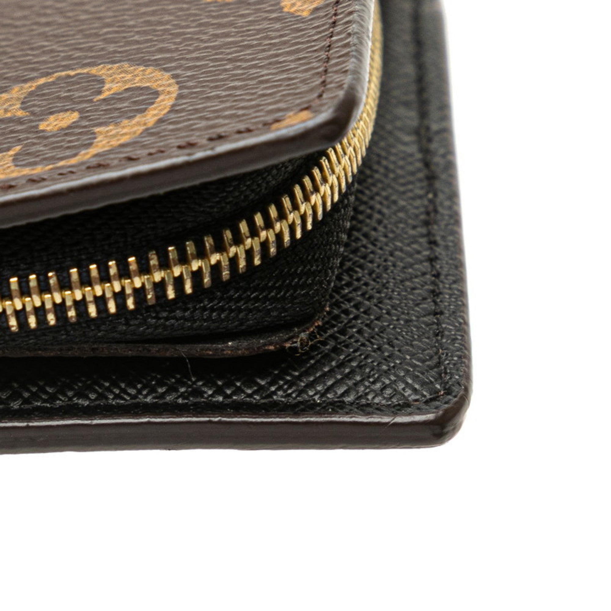 Louis Vuitton Brown Pvc Leather Wallet (Bi-Fold) (Pre-Owned)