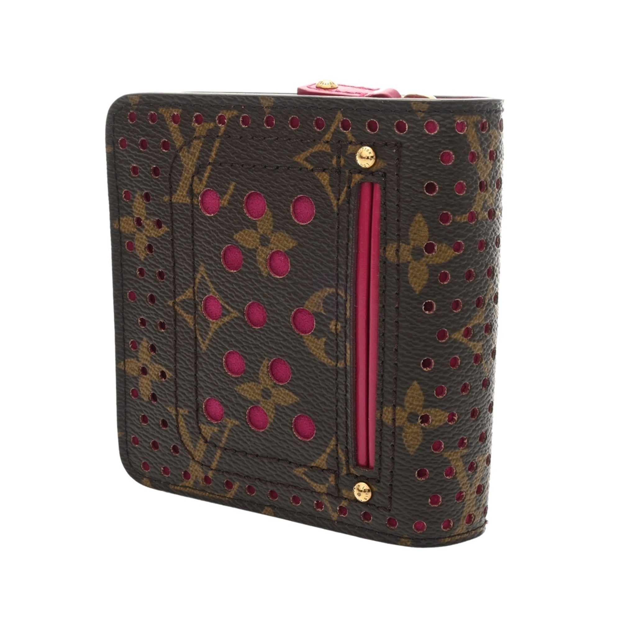 Louis Vuitton Fuchsia Monogram Wallet (Bi-Fold) (Pre-Owned)