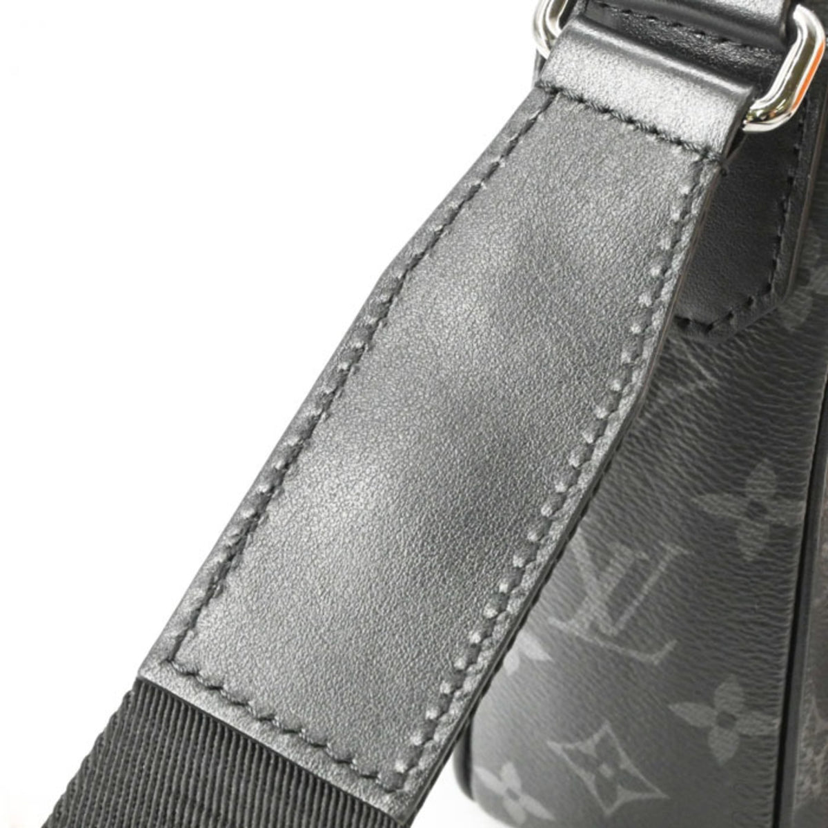 Louis Vuitton Black Monogram Eclipse Messenger Bag (Pre-Owned)