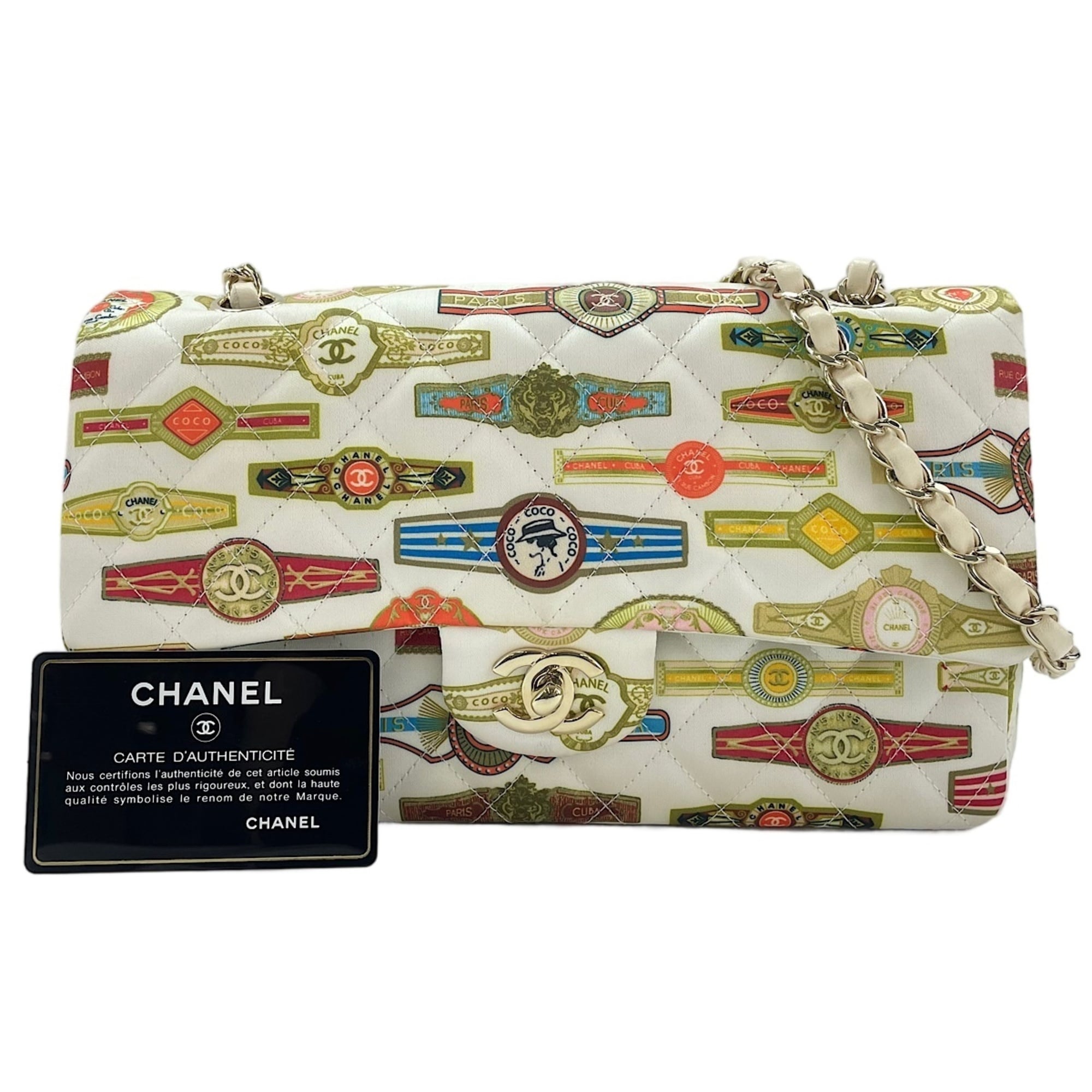 Chanel White Shoulder Bag (Pre-Owned)