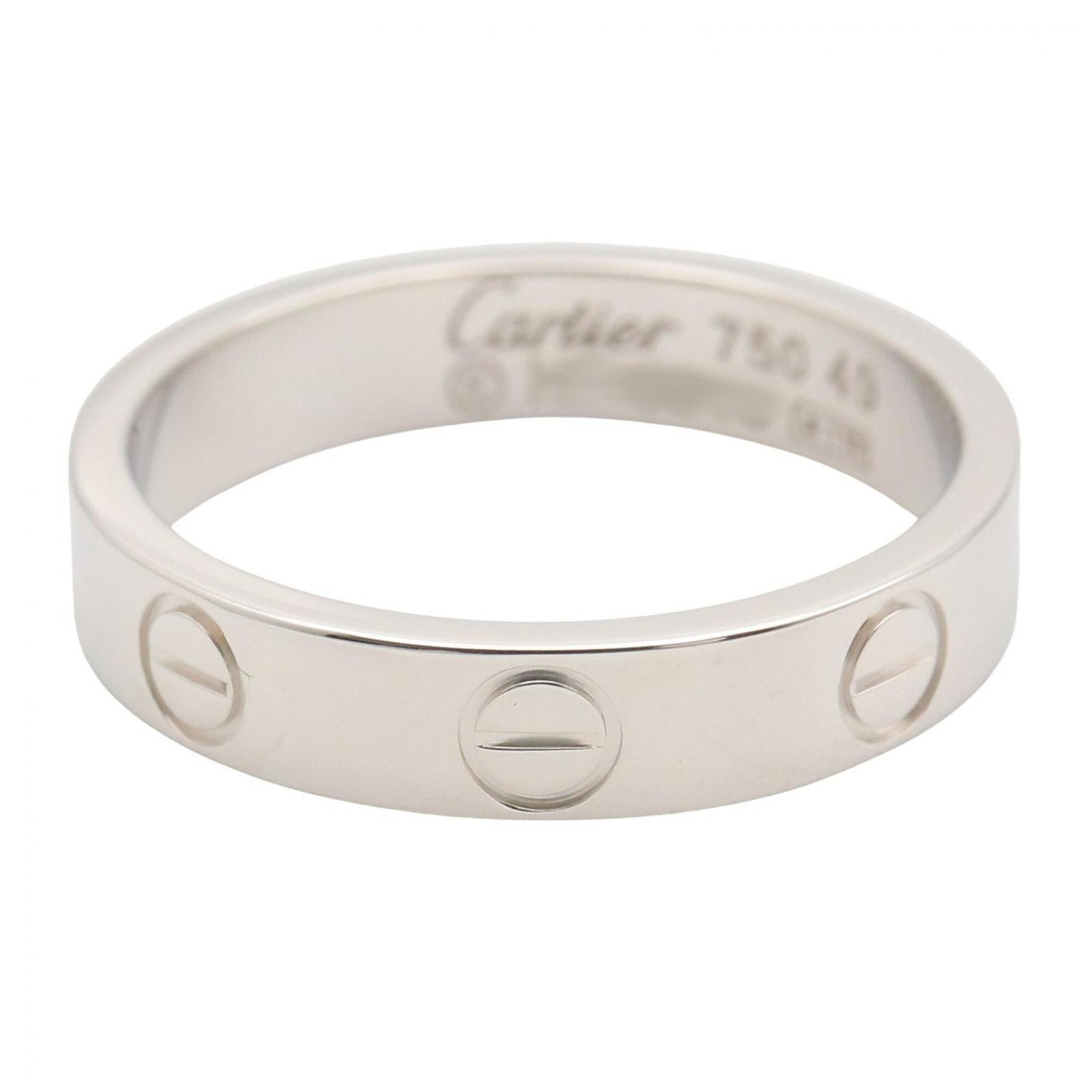 Cartier White Gold White Gold (18K) Band Ring (Pre-Owned)
