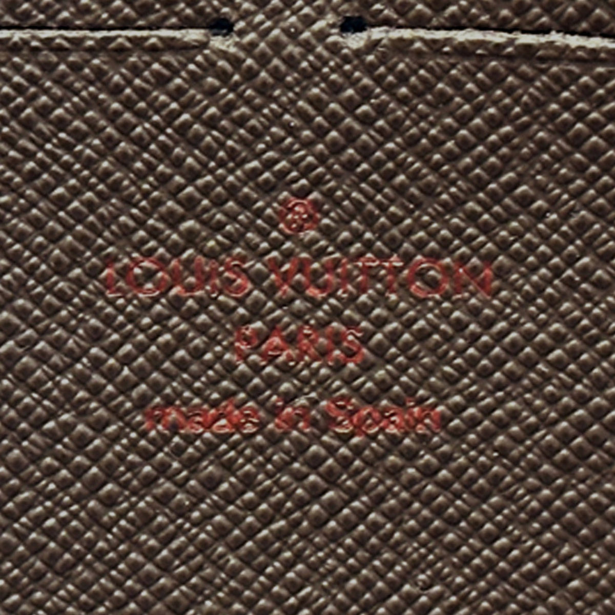 Louis Vuitton Damier Brown Ebene Damier Canvas Long Wallet (Bi-Fold) (Pre-Owned)