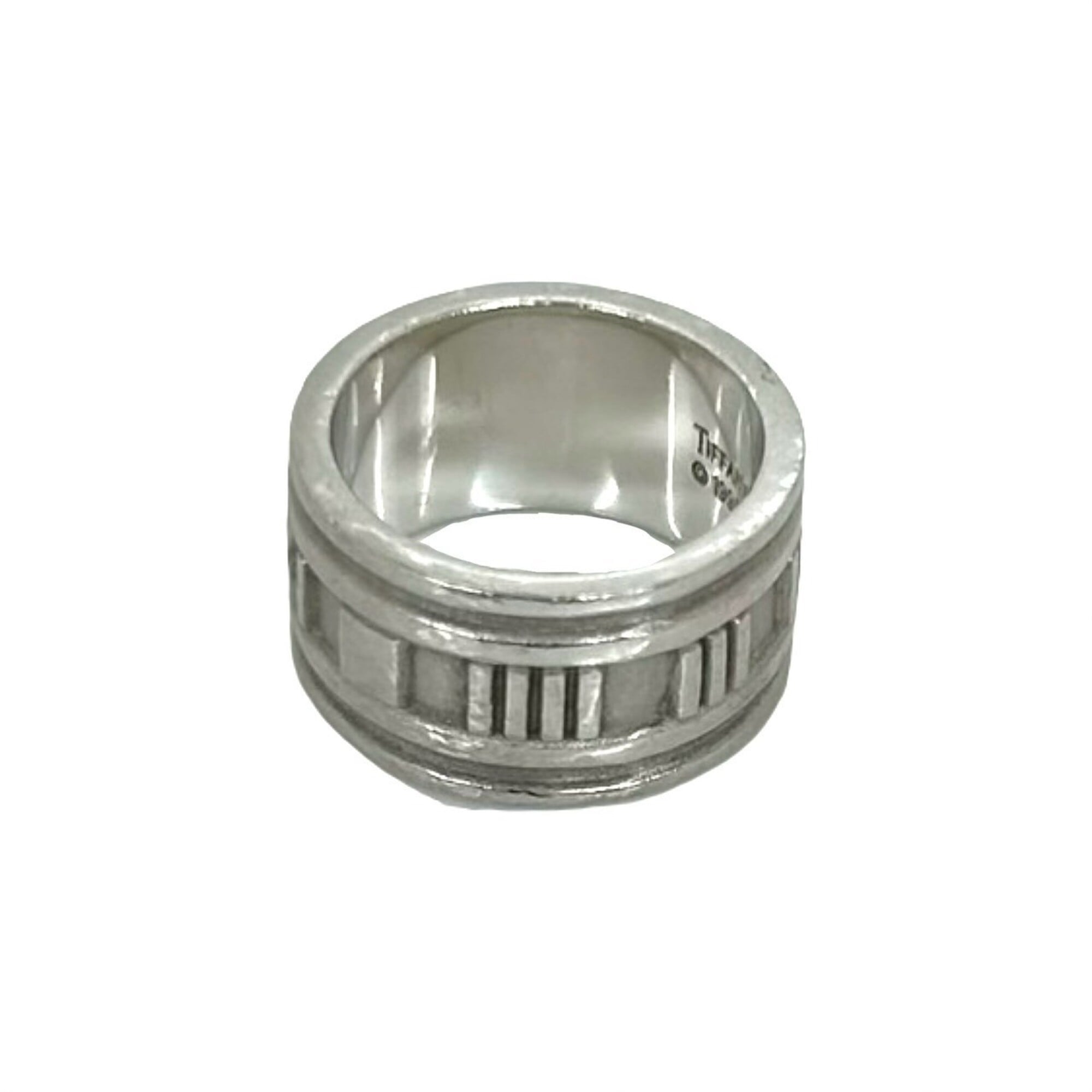 Tiffany Silver Silver 925 Band Ring (Pre-Owned)
