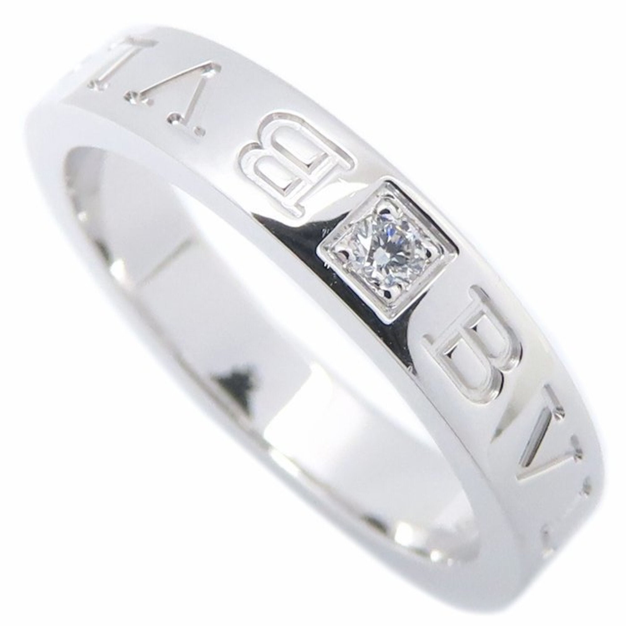 Bvlgari White Gold (18K) Band Ring (Pre-Owned)