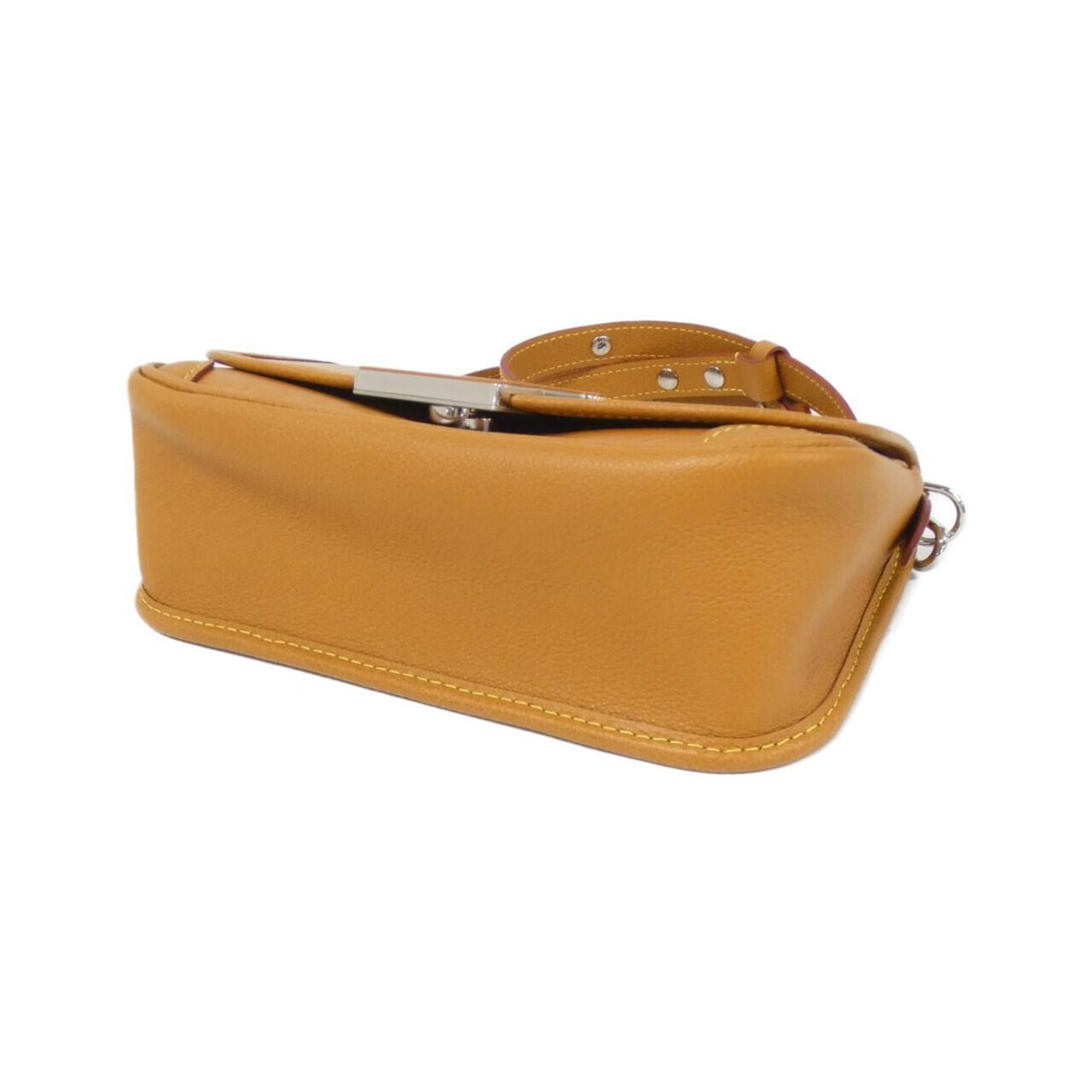 Louis Vuitton Brown Leather Shoulder Bag (Pre-Owned)