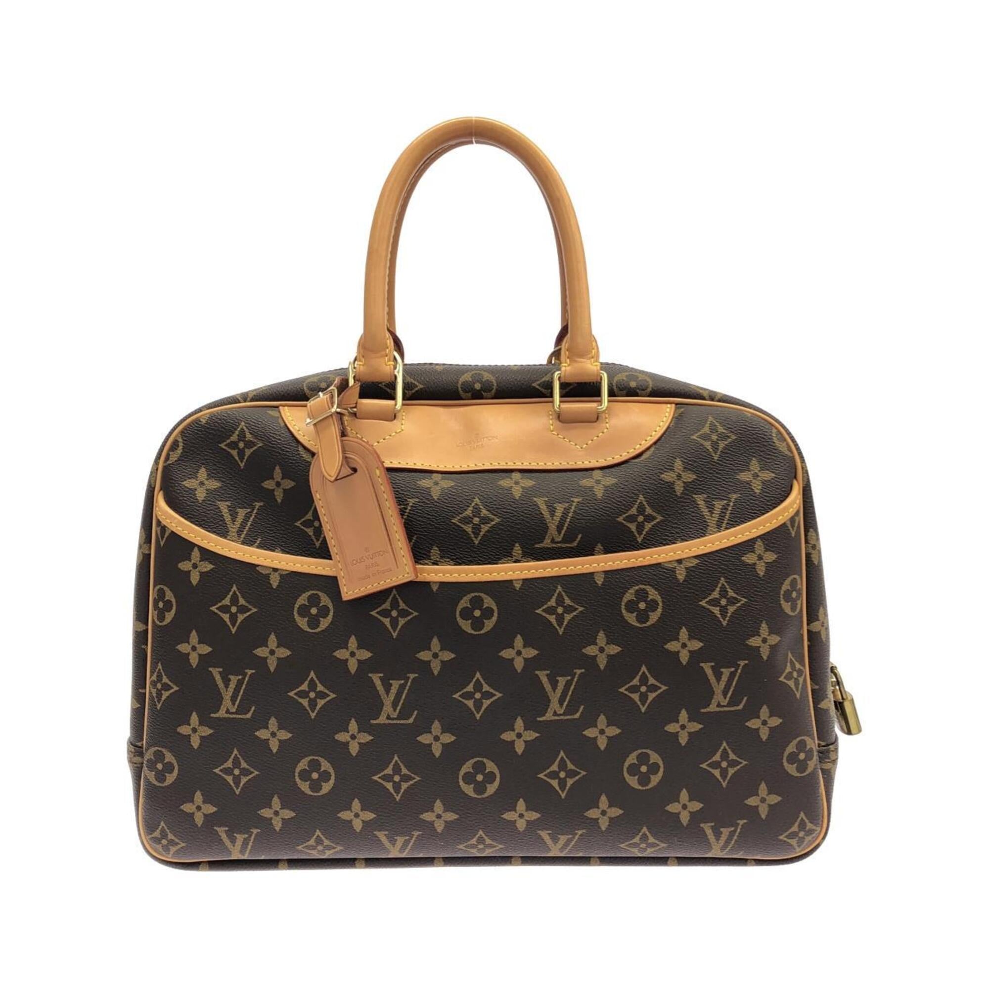 Louis Vuitton Marron Coated Canvas Handbag (Pre-Owned)