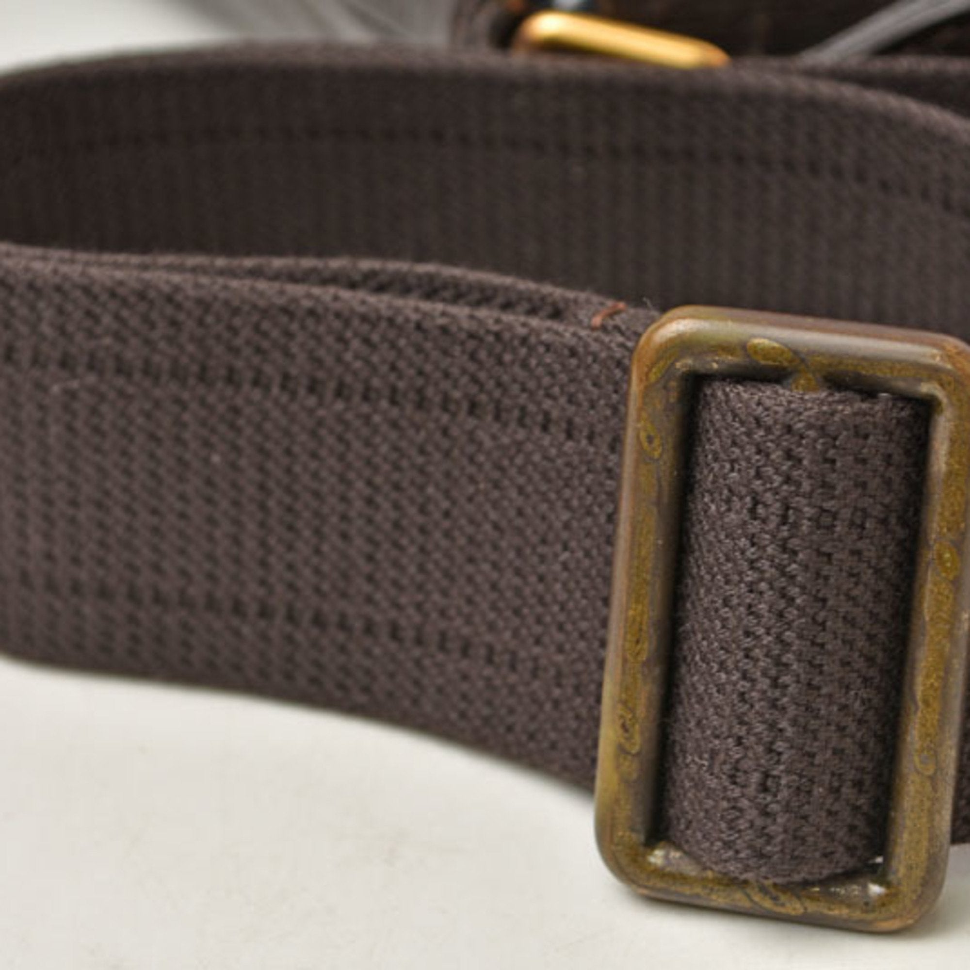 Louis Vuitton Coffee Utah Leather Shoulder Bag (Pre-Owned)