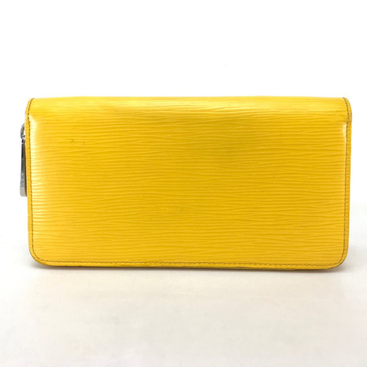 Louis Vuitton Yellow Leather Long Wallet (Bi-Fold) (Pre-Owned)