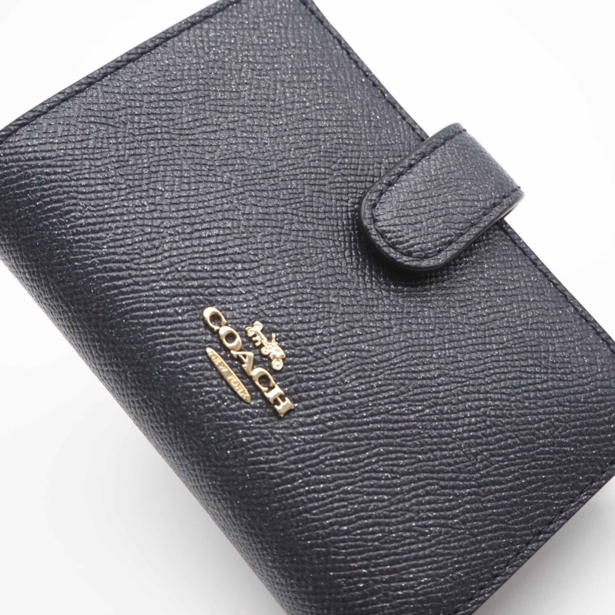 Coach Navy Wallet (Bi-Fold) (Pre-Owned)
