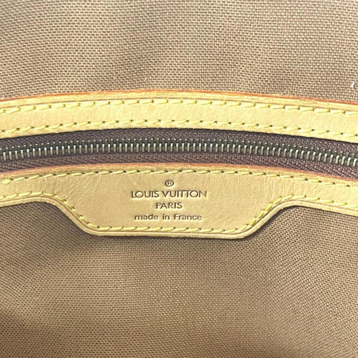Louis Vuitton Brown Monogram Canvas Tote Bag (Pre-Owned)