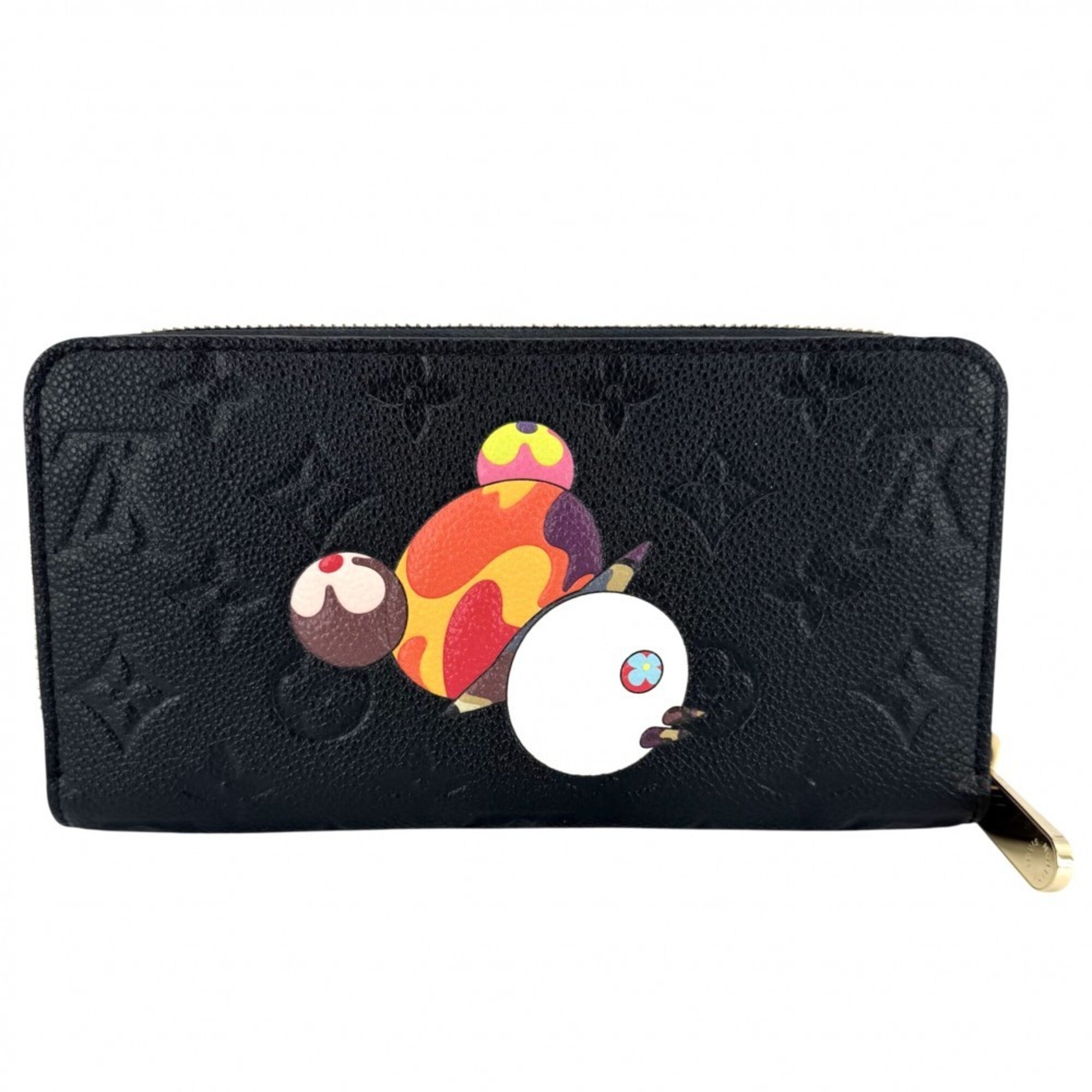 Louis Vuitton Black Multi-Color Monogram Empreinte Long Wallet (Bi-Fold) (Pre-Owned)