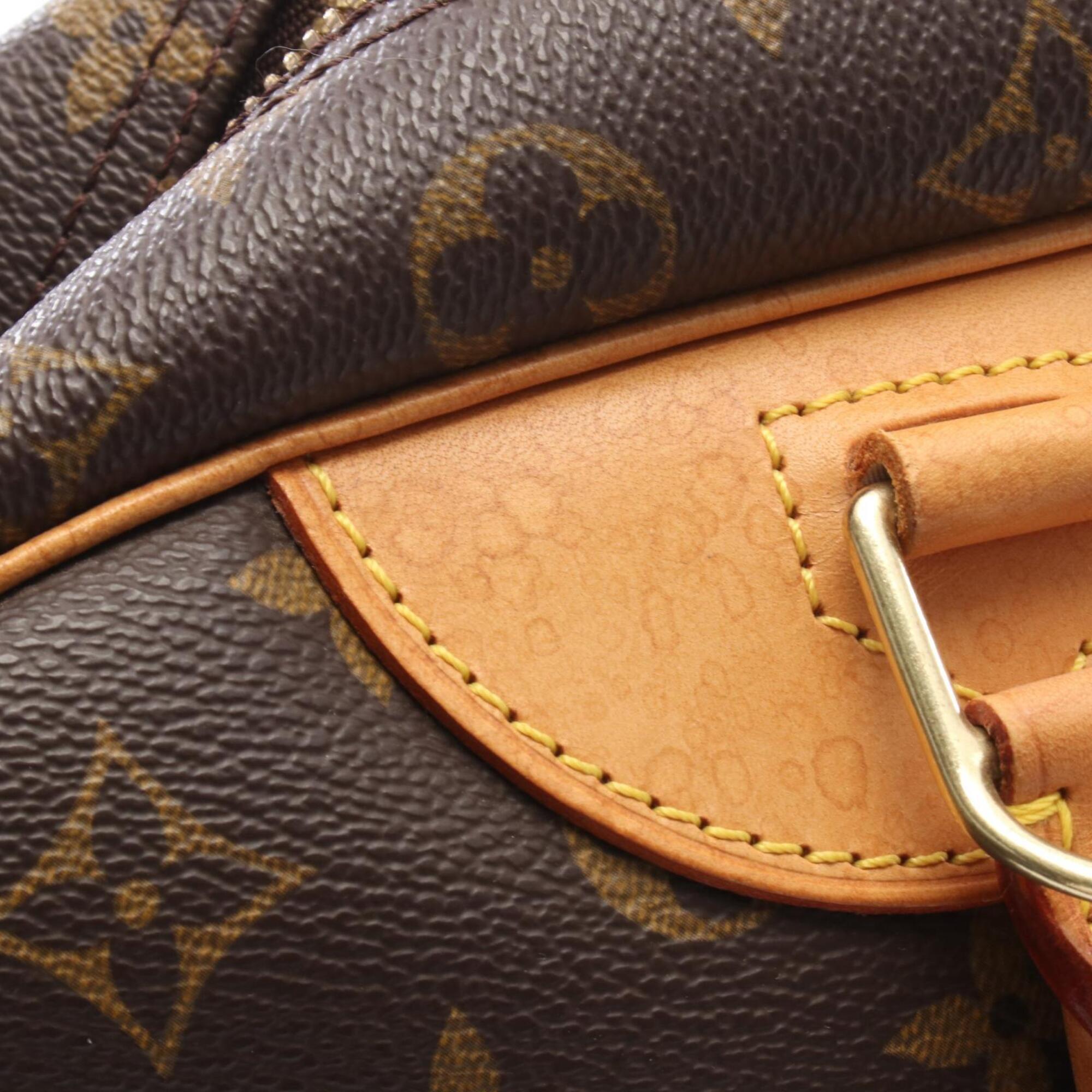 Louis Vuitton Brown Monogram Coated Canvas Handbag (Pre-Owned)