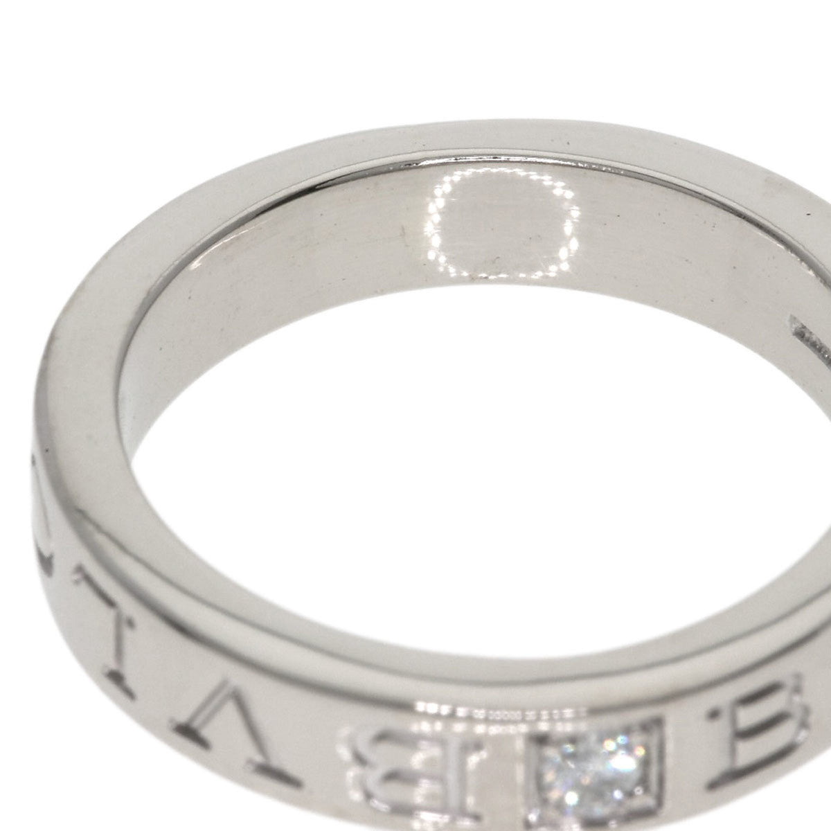 Bvlgari White Gold (18K) Band Ring (Pre-Owned)