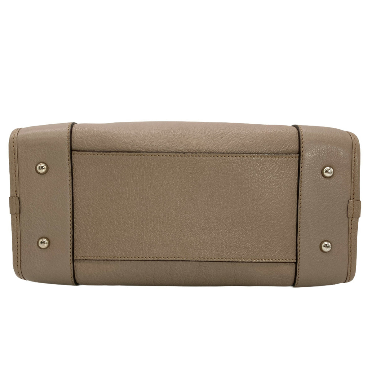 Loewe Grayish Leather Handbag (Pre-Owned)