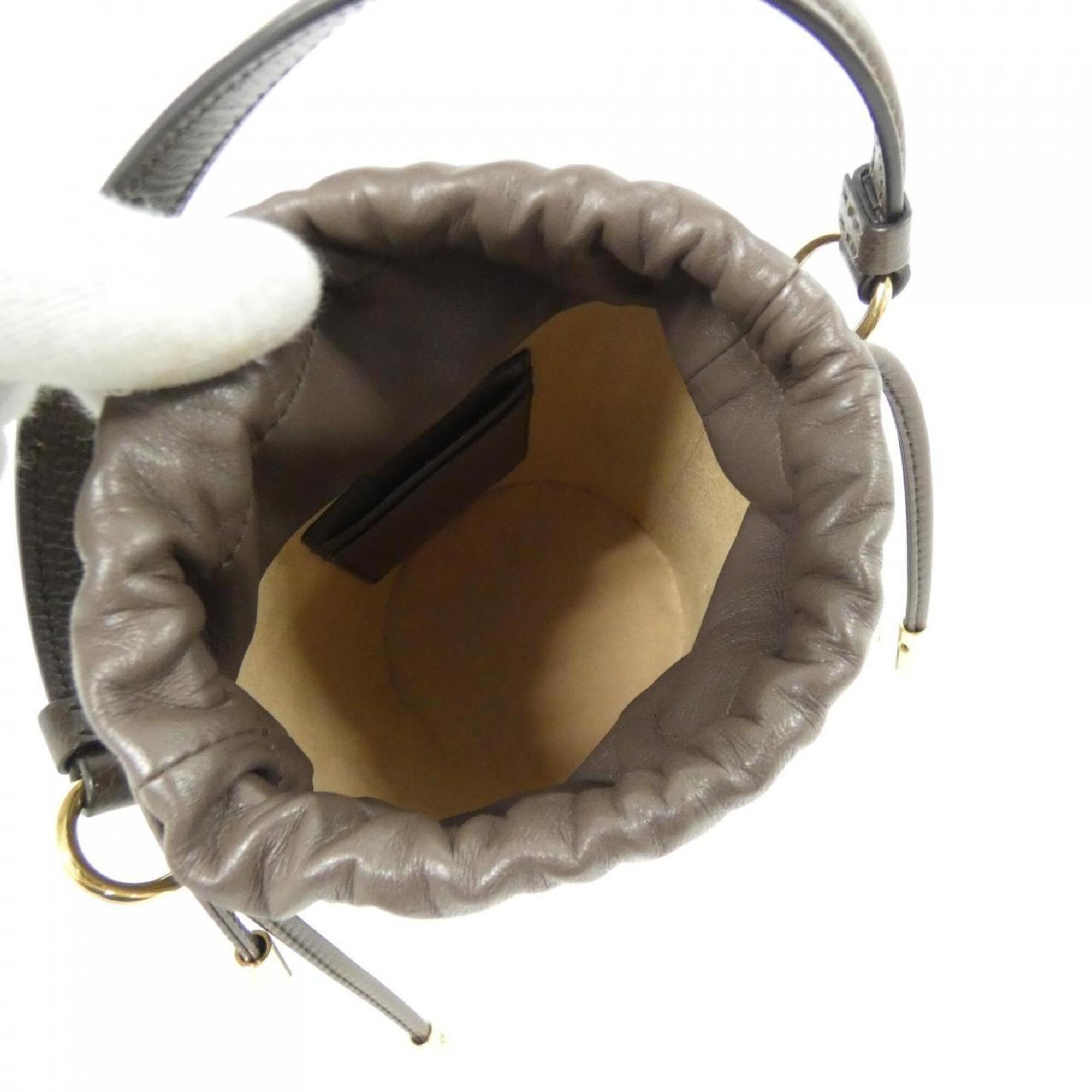 Gucci Beige Brown Gg Supreme Handbag (Pre-Owned)