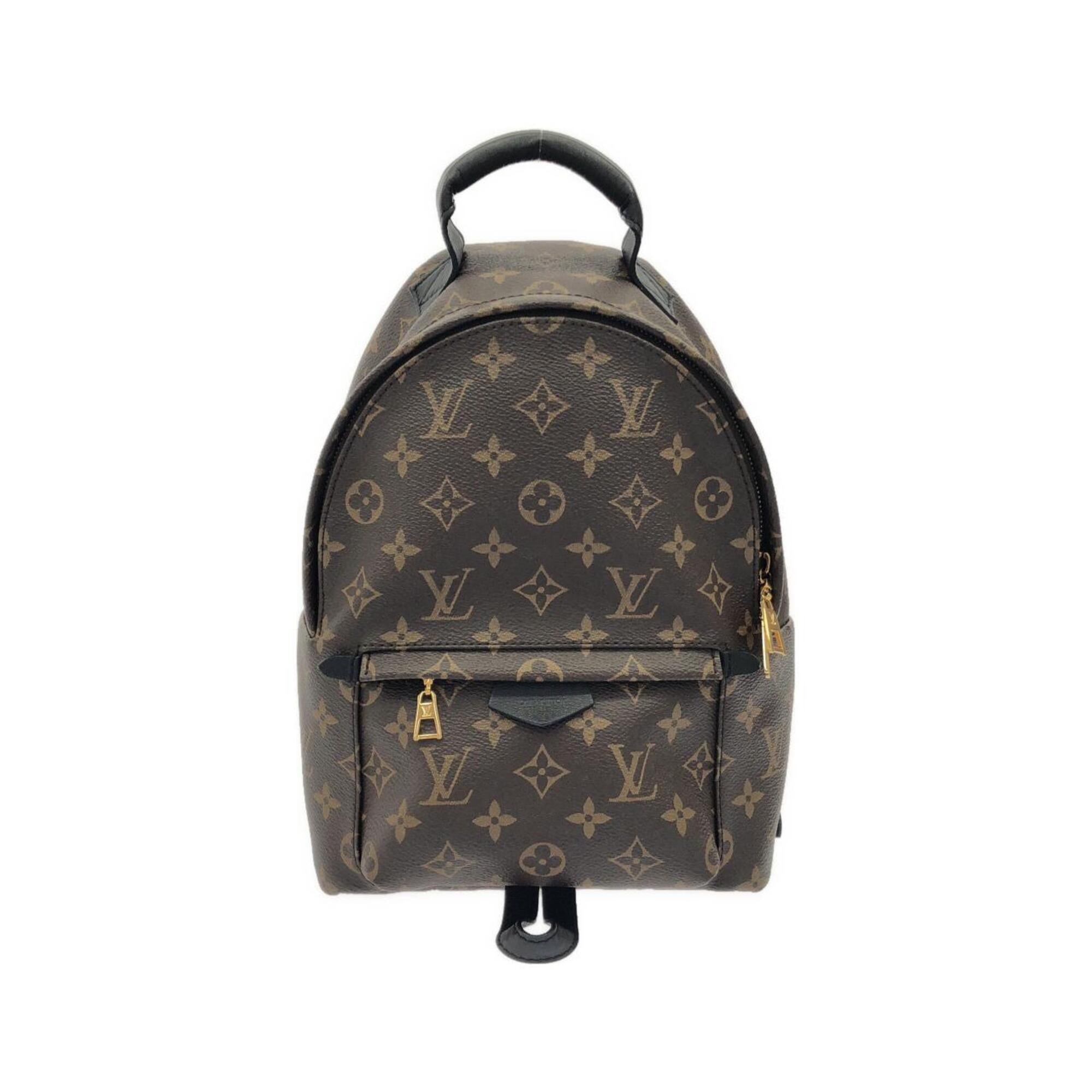 Louis Vuitton Marron Coated Canvas Backpack (Pre-Owned)