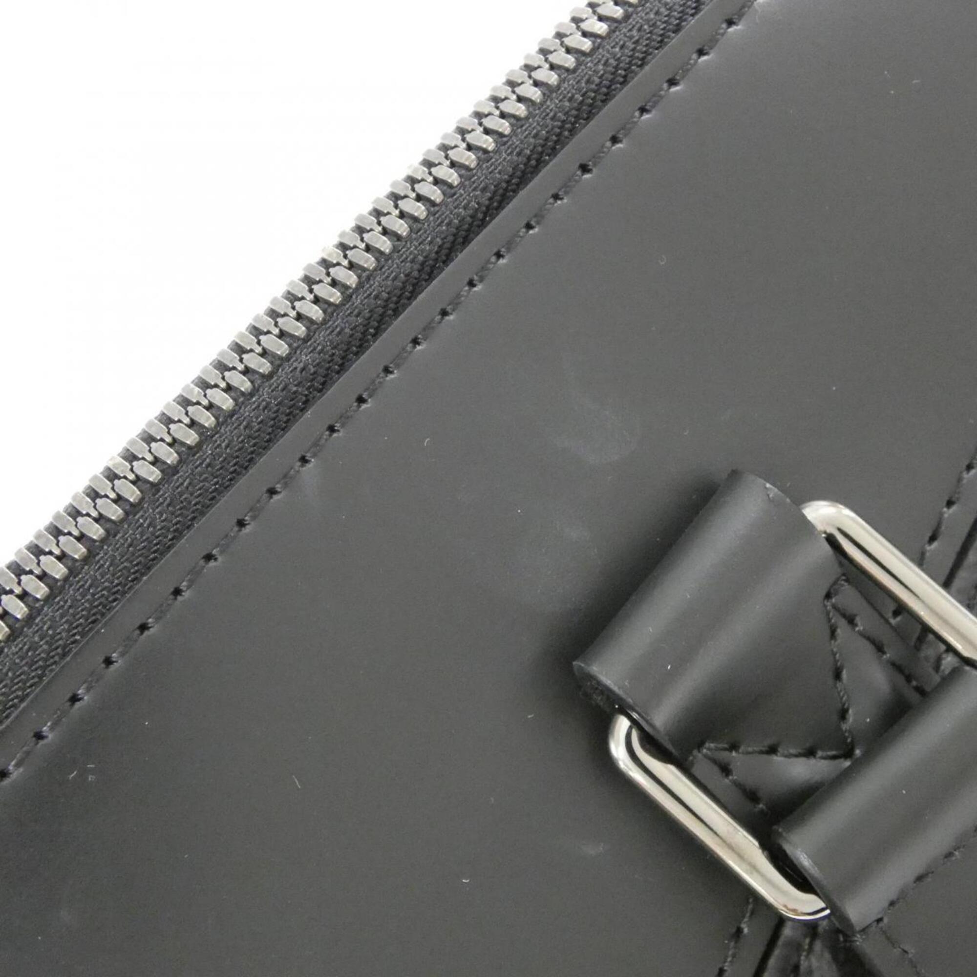 Louis Vuitton Monogram Eclipse Black Coated Canvas Briefcase Handbag (Pre-Owned)