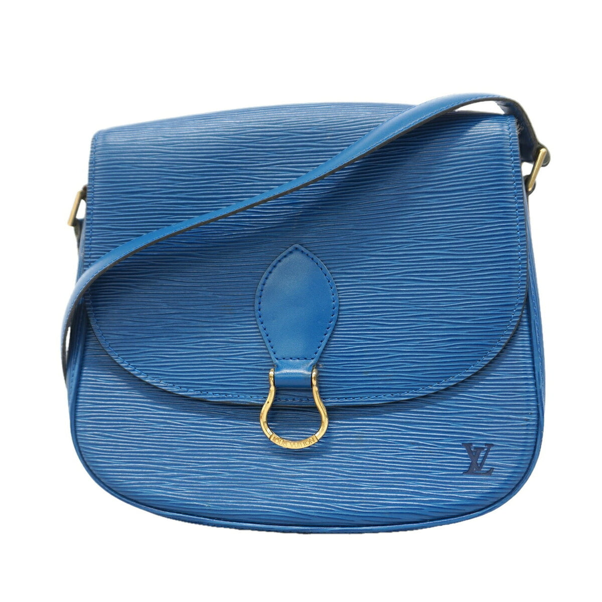 Louis Vuitton Toledo Blue Shoulder Bag (Pre-Owned)