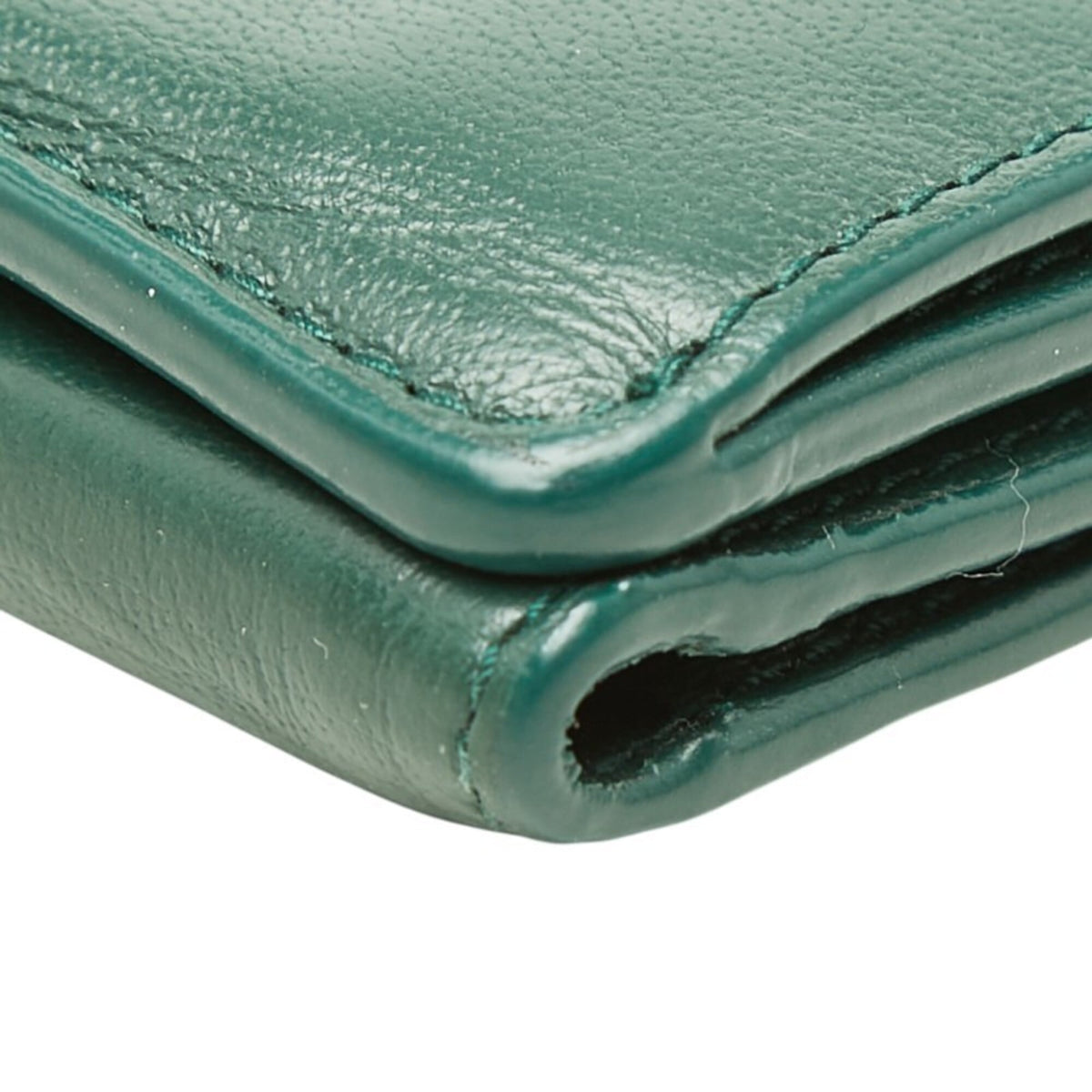 Balenciaga Green Paper Wallet (Tri-Fold) (Pre-Owned)