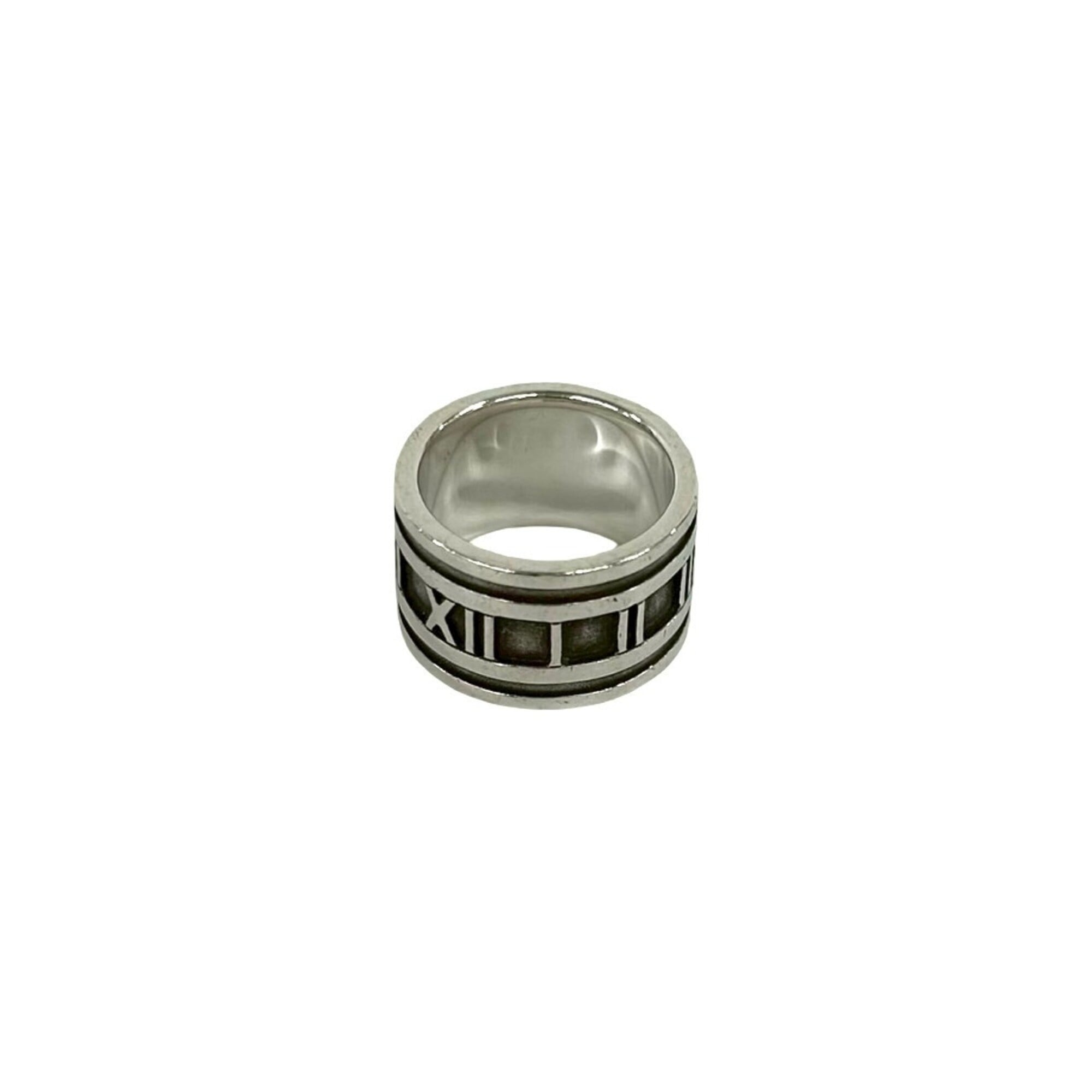 Tiffany Silver Silver 925 Band Ring (Pre-Owned)