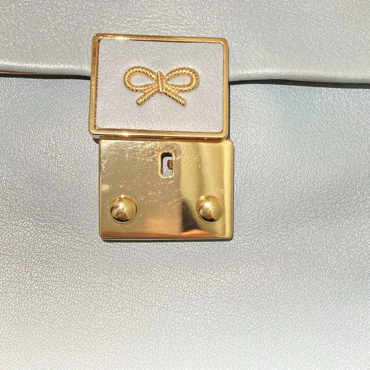 Anya Hindmarch Blue Shoulder Bag (Pre-Owned)