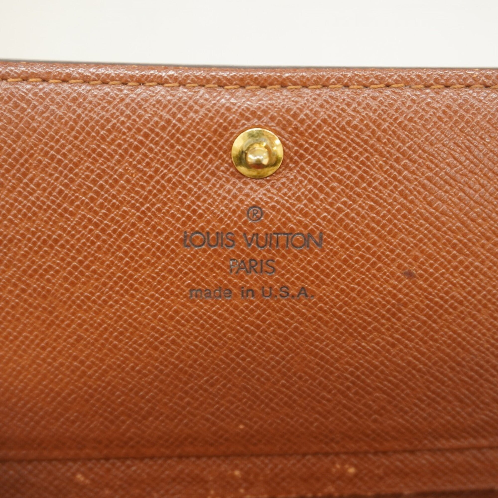Louis Vuitton Brown Wallet (Bi-Fold) (Pre-Owned)