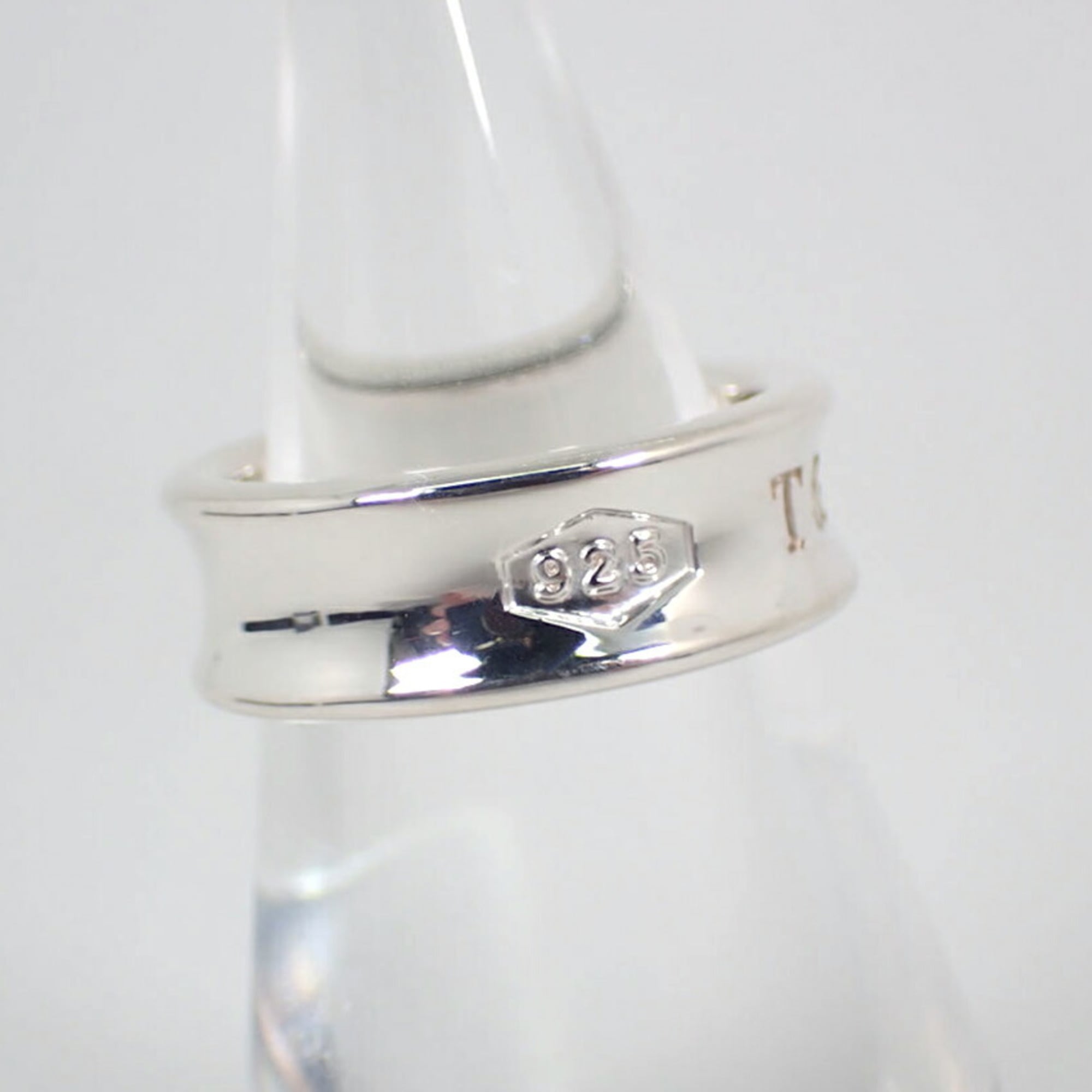 Tiffany Silver Sterling Silver 925 Band Ring (Pre-Owned)