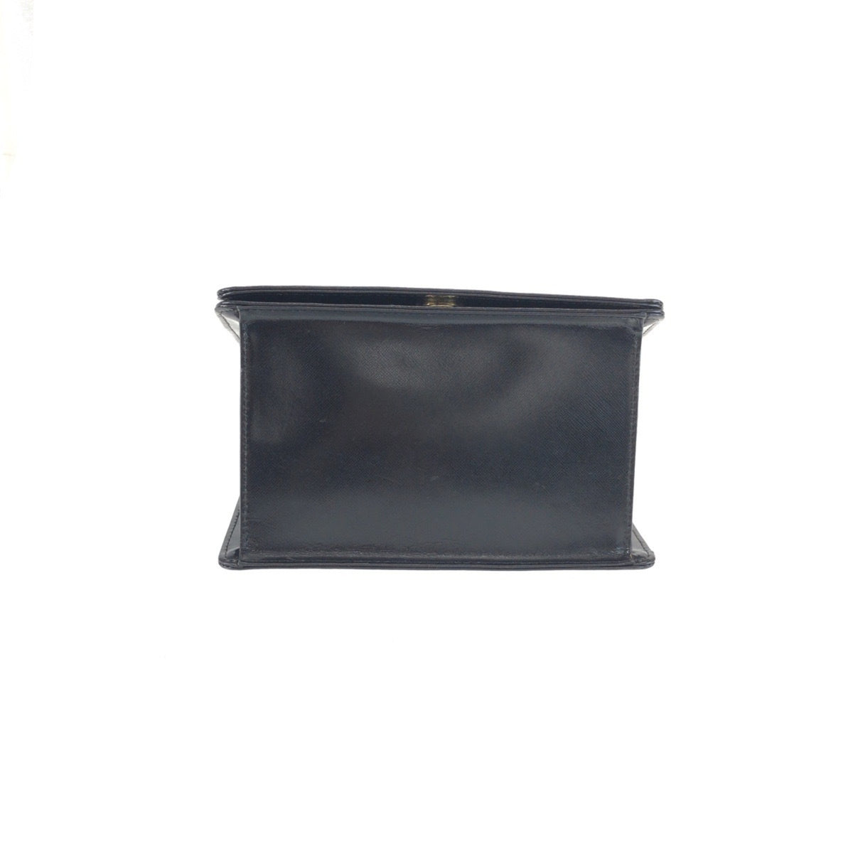 Versace Black Leather Handbag (Pre-Owned)