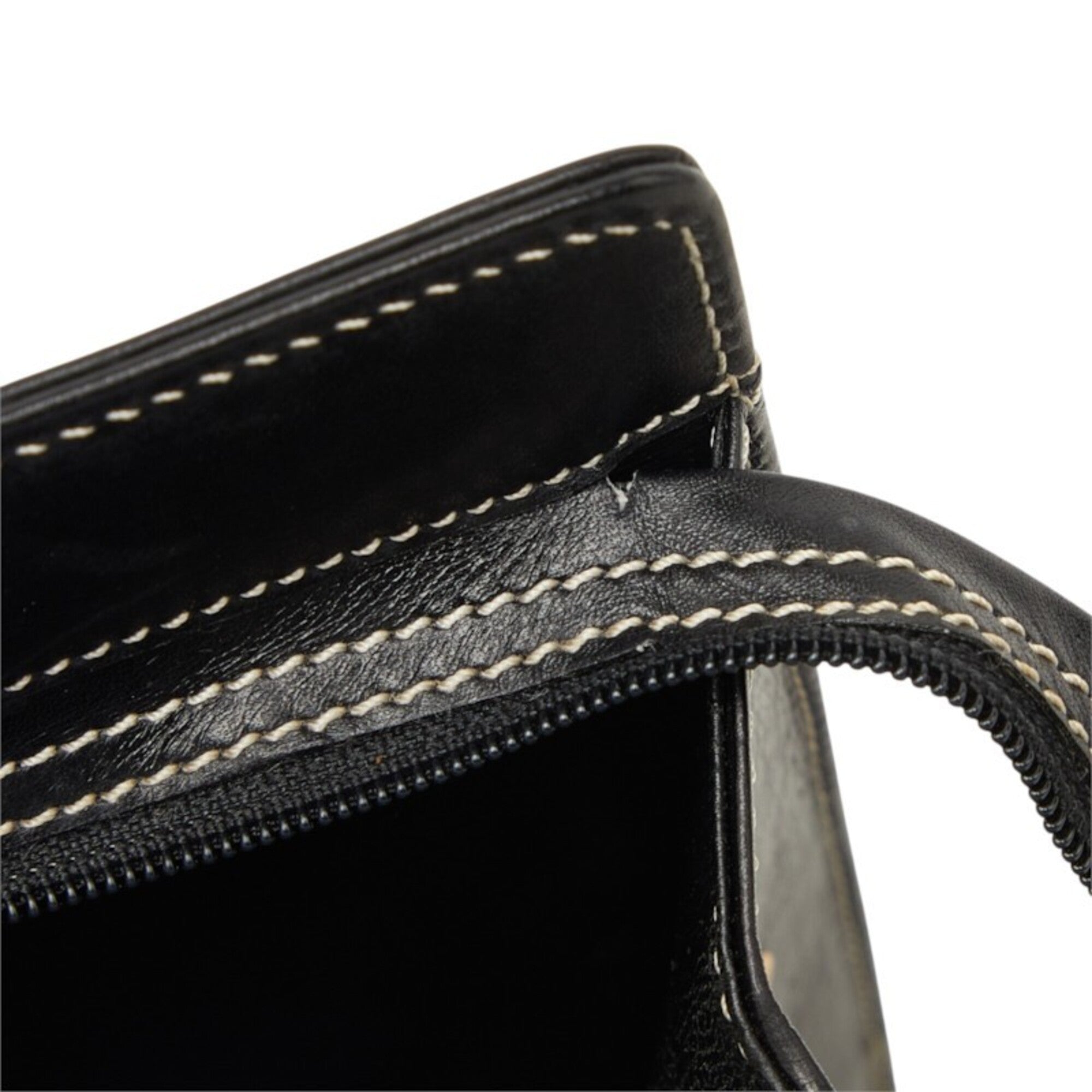 Christian Dior Black Leather Handbag (Pre-Owned)