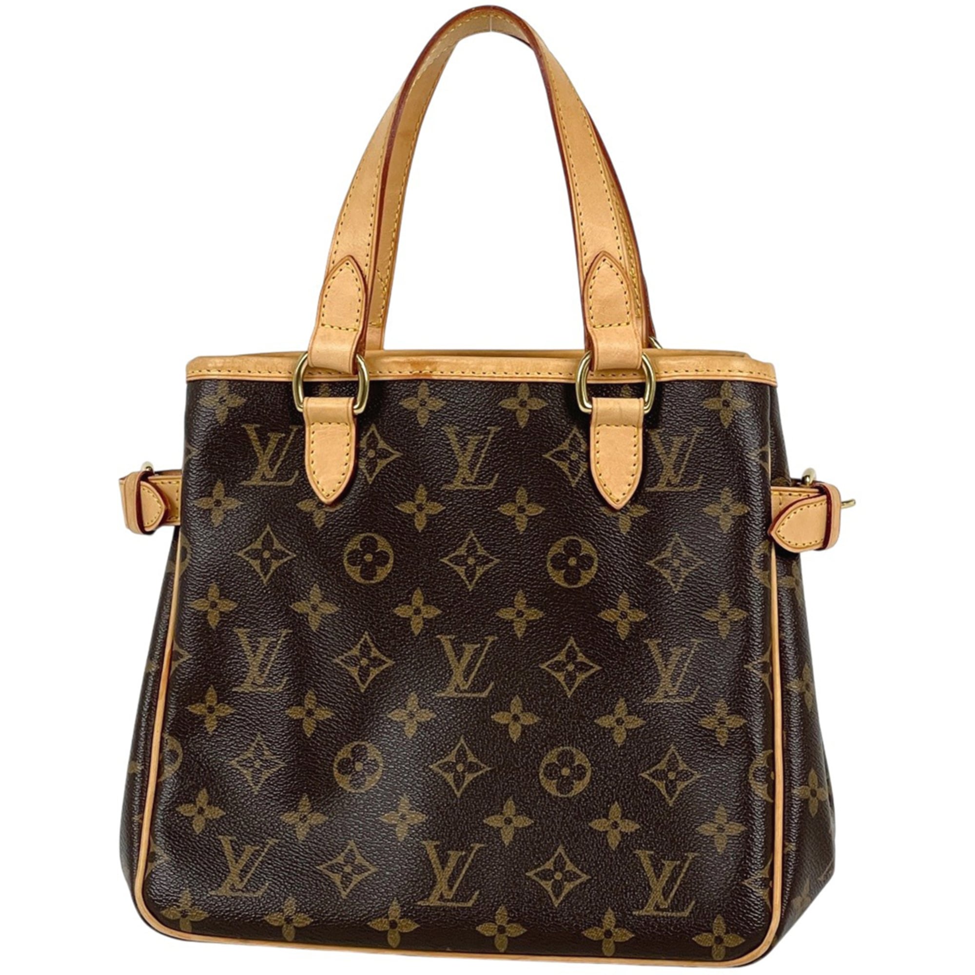 Louis Vuitton Brown Monogram Handbag Tote Bag (Pre-Owned)