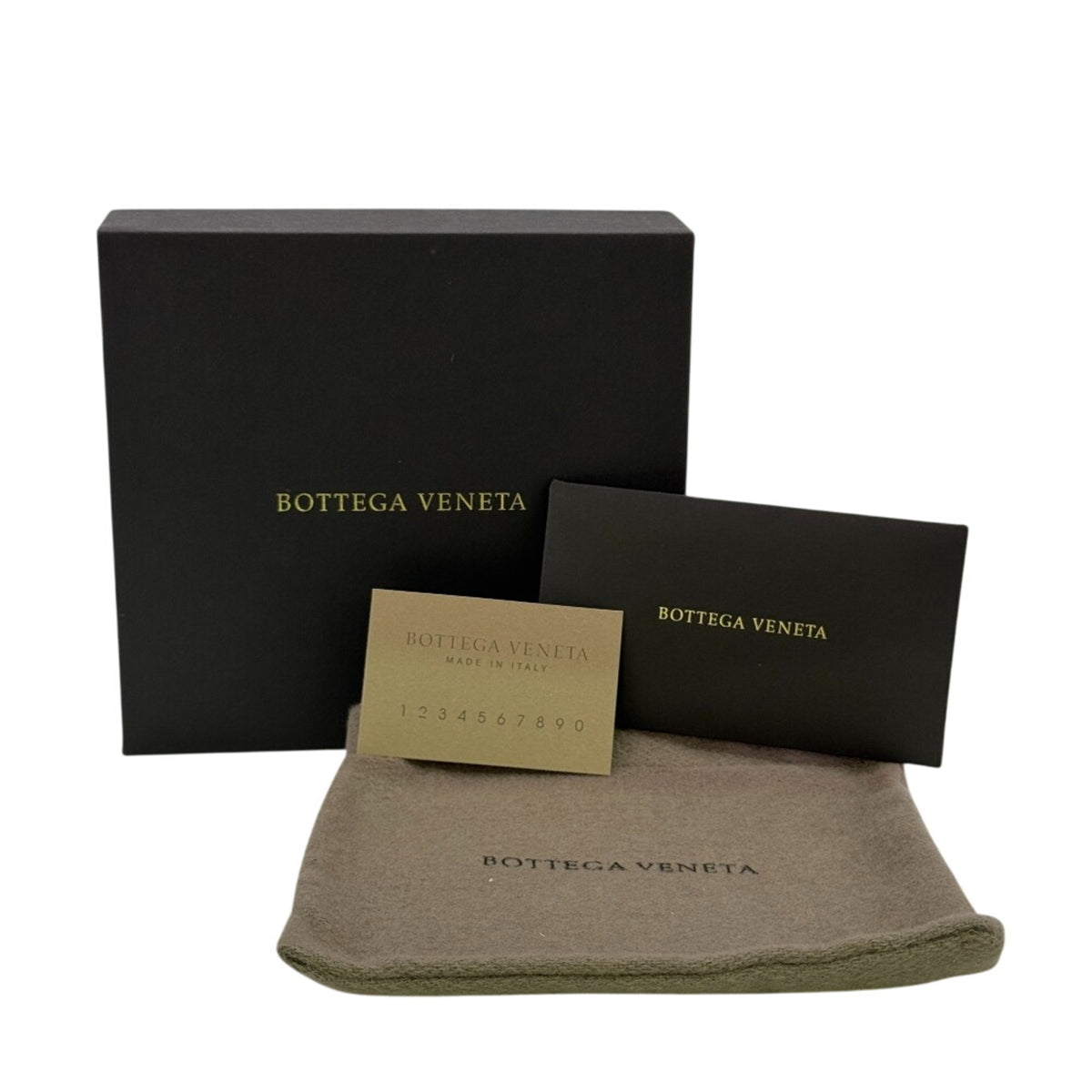 Bottega Veneta White Leather Wallet (Tri-Fold) (Pre-Owned)