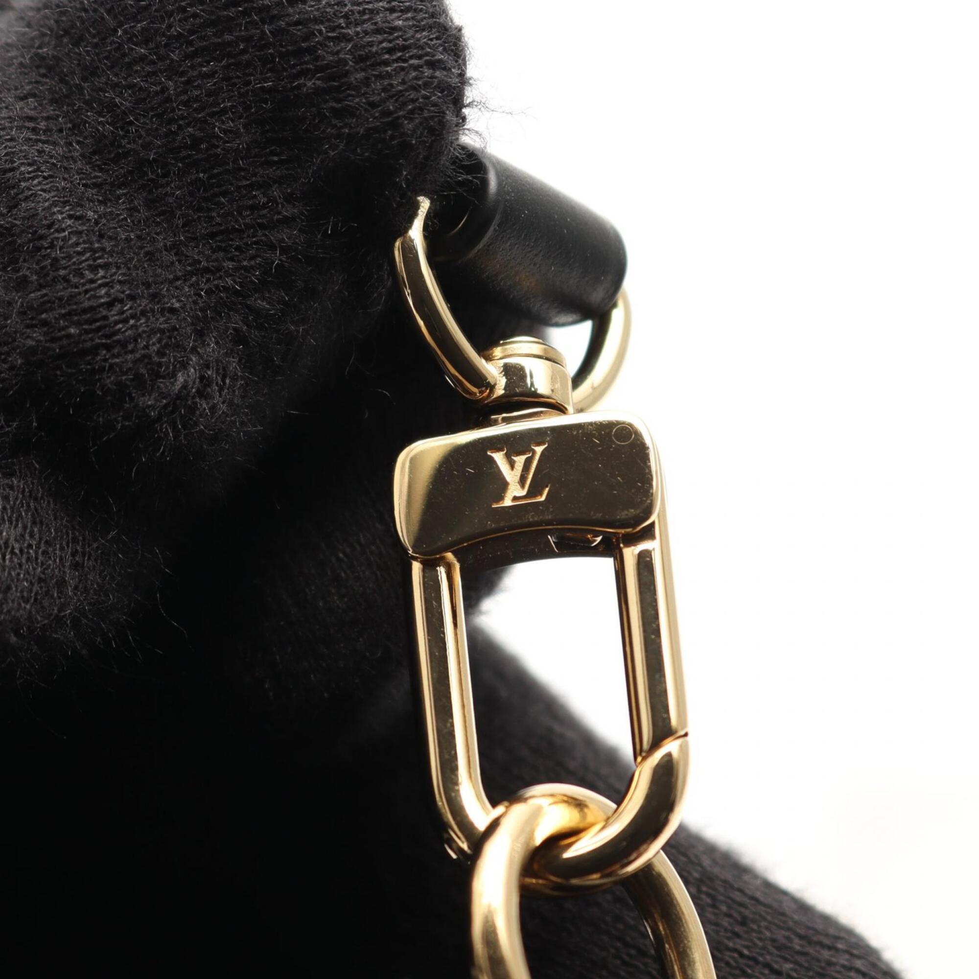 Louis Vuitton Black Brown Monogram Monogram Leather Backpack (Pre-Owned)